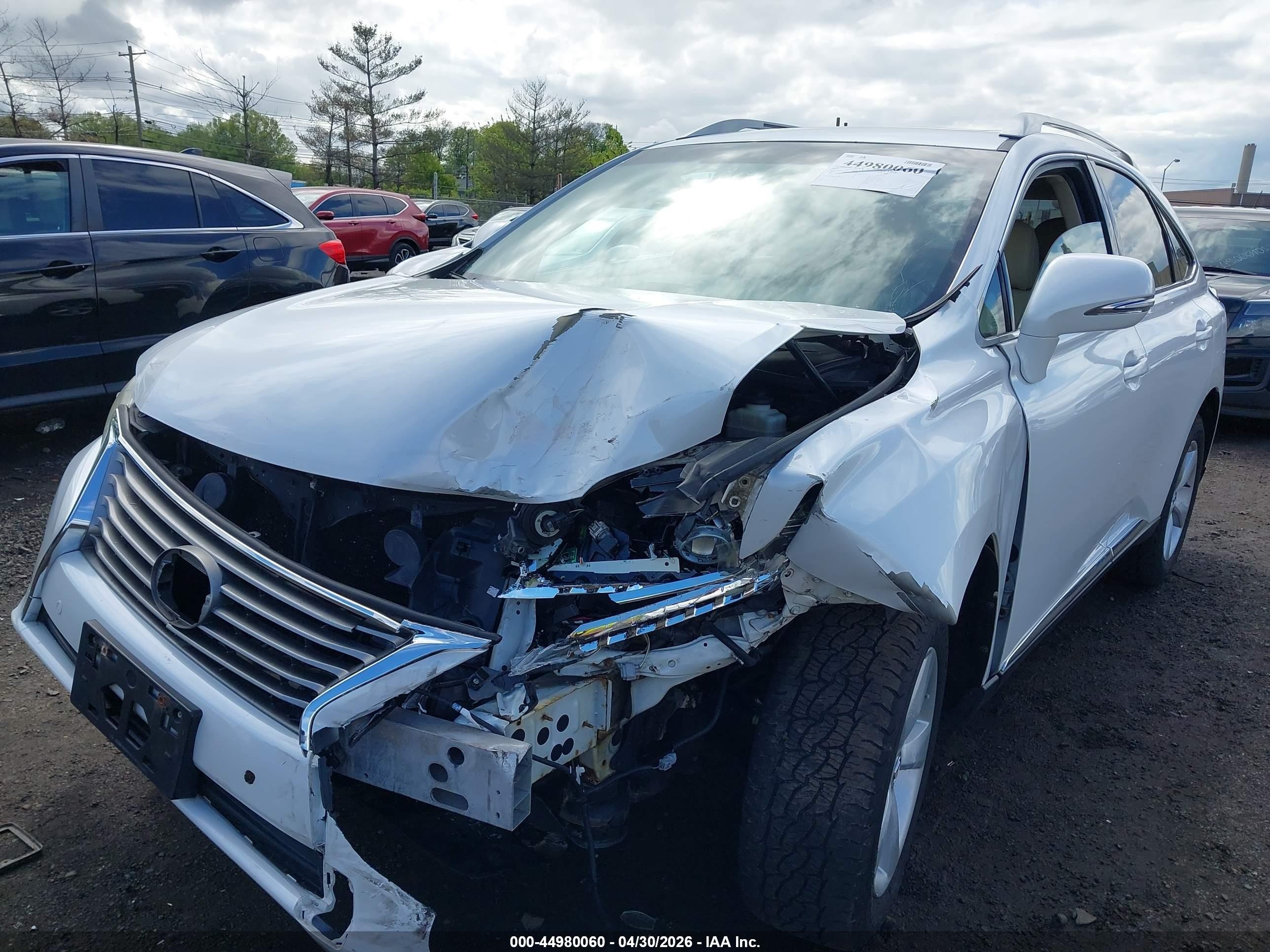 2015 Lexus Rx 350 White vin: 2T2BK1BAXFC258258