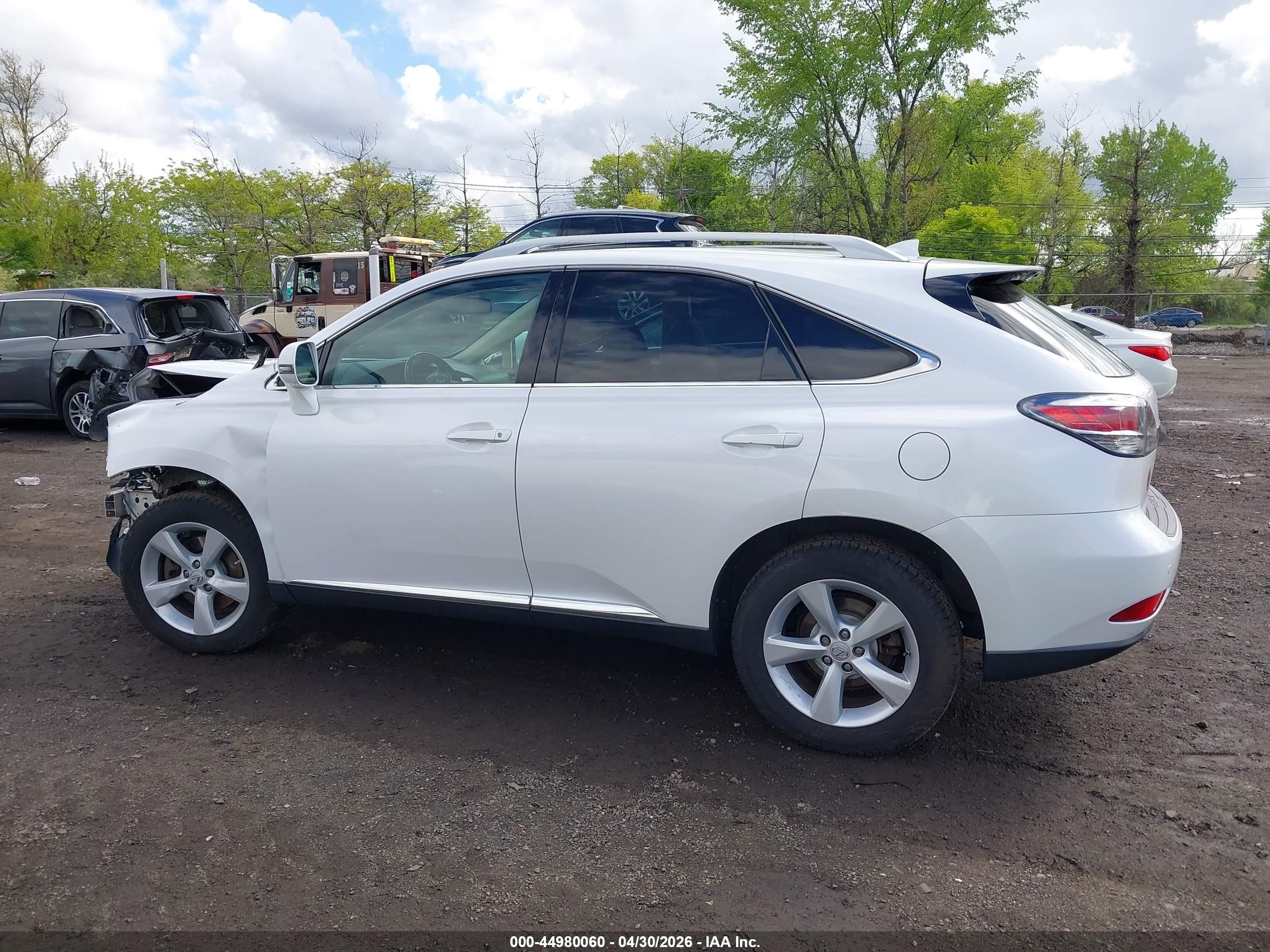 2015 Lexus Rx 350 White vin: 2T2BK1BAXFC258258