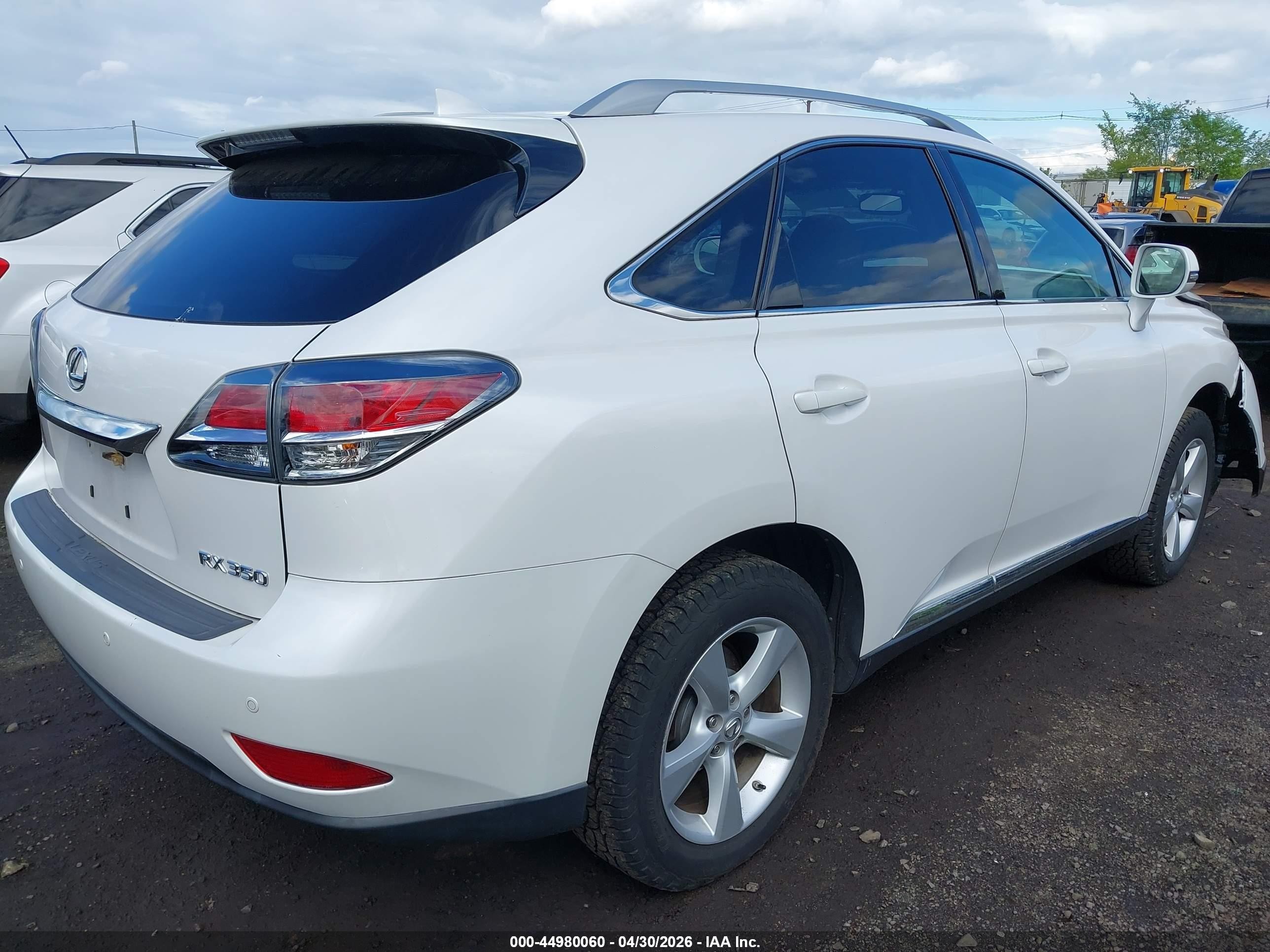 2015 Lexus Rx 350 White vin: 2T2BK1BAXFC258258