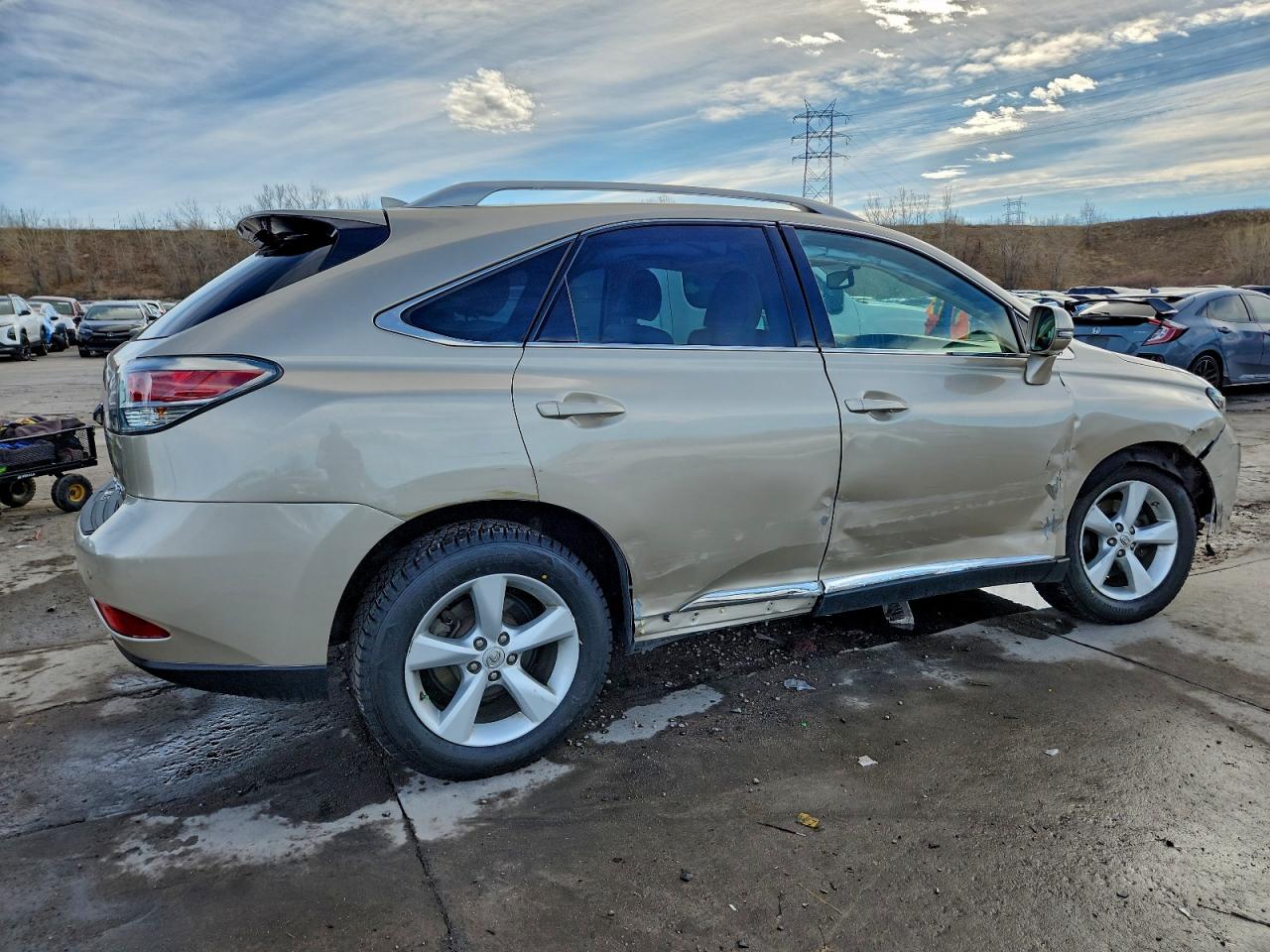 2015 Lexus Rx 350 Base Gold vin: 2T2BK1BAXFC280700