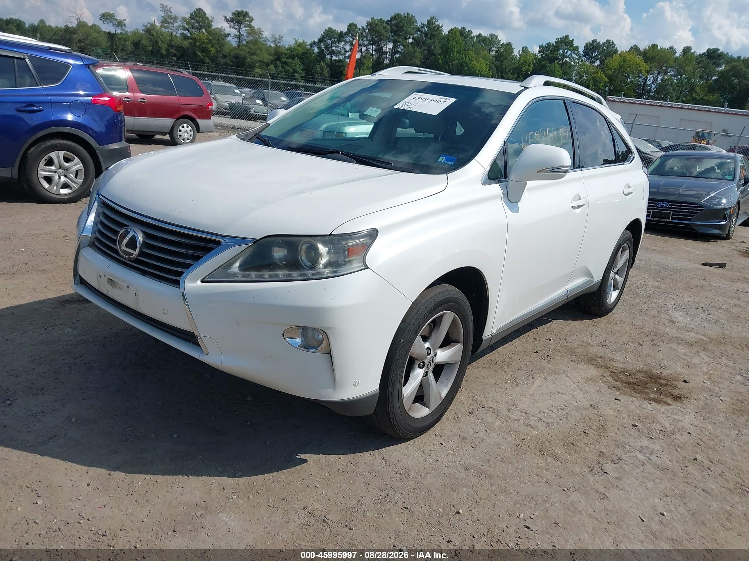 2015 Lexus Rx 350   White vin: 2T2BK1BAXFC290479