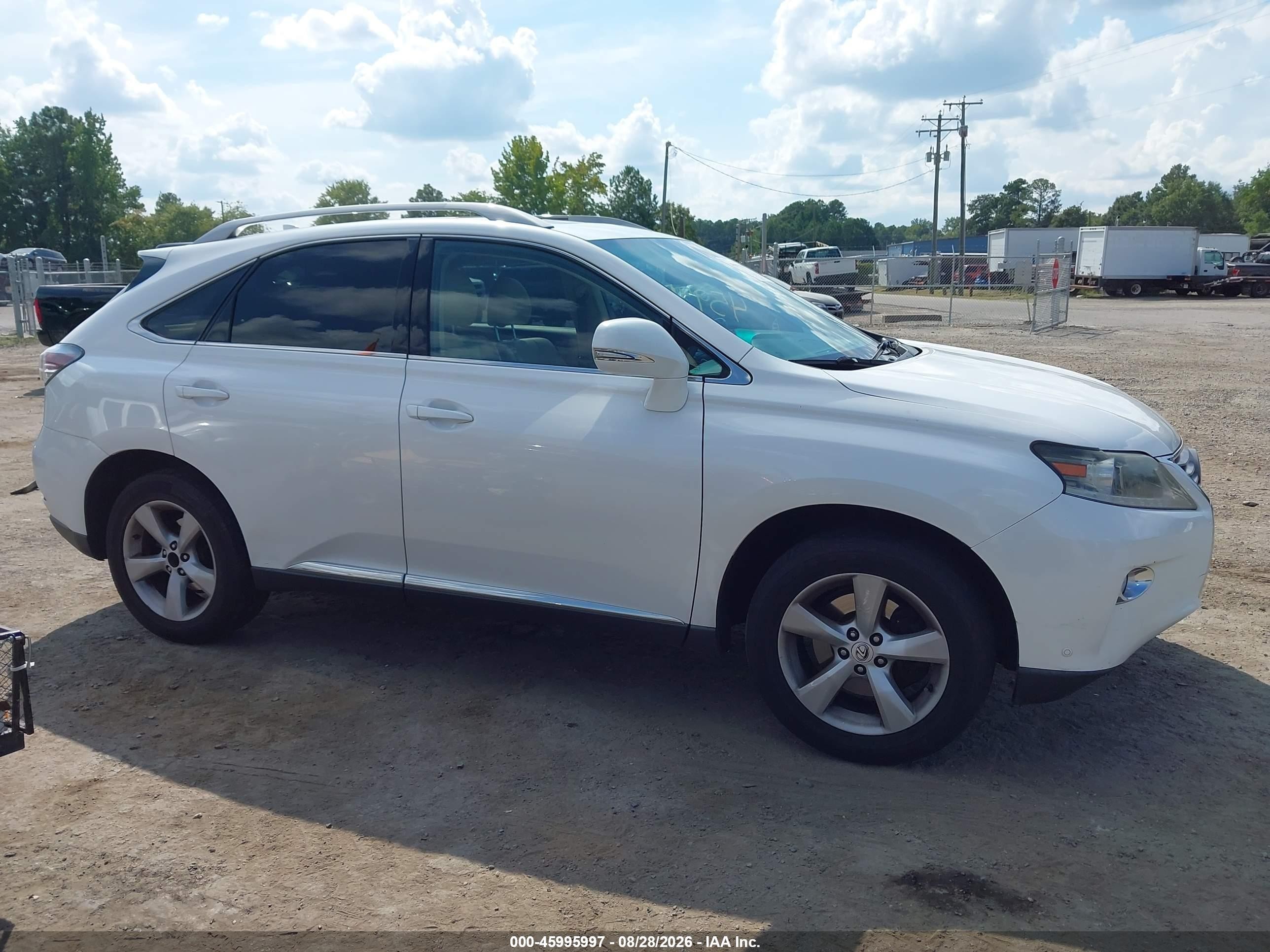 2015 Lexus Rx 350   White vin: 2T2BK1BAXFC290479