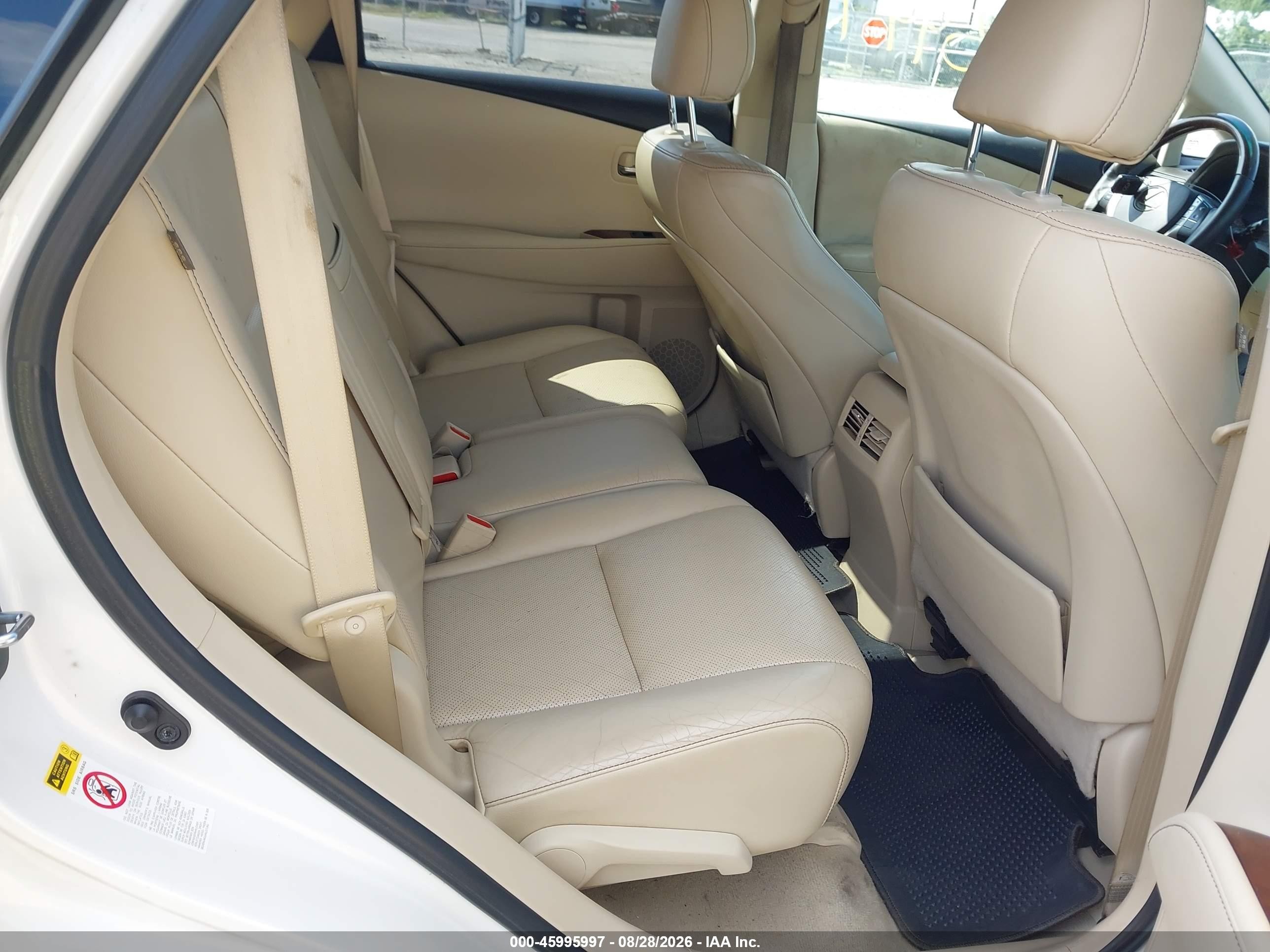 2015 Lexus Rx 350   White vin: 2T2BK1BAXFC290479