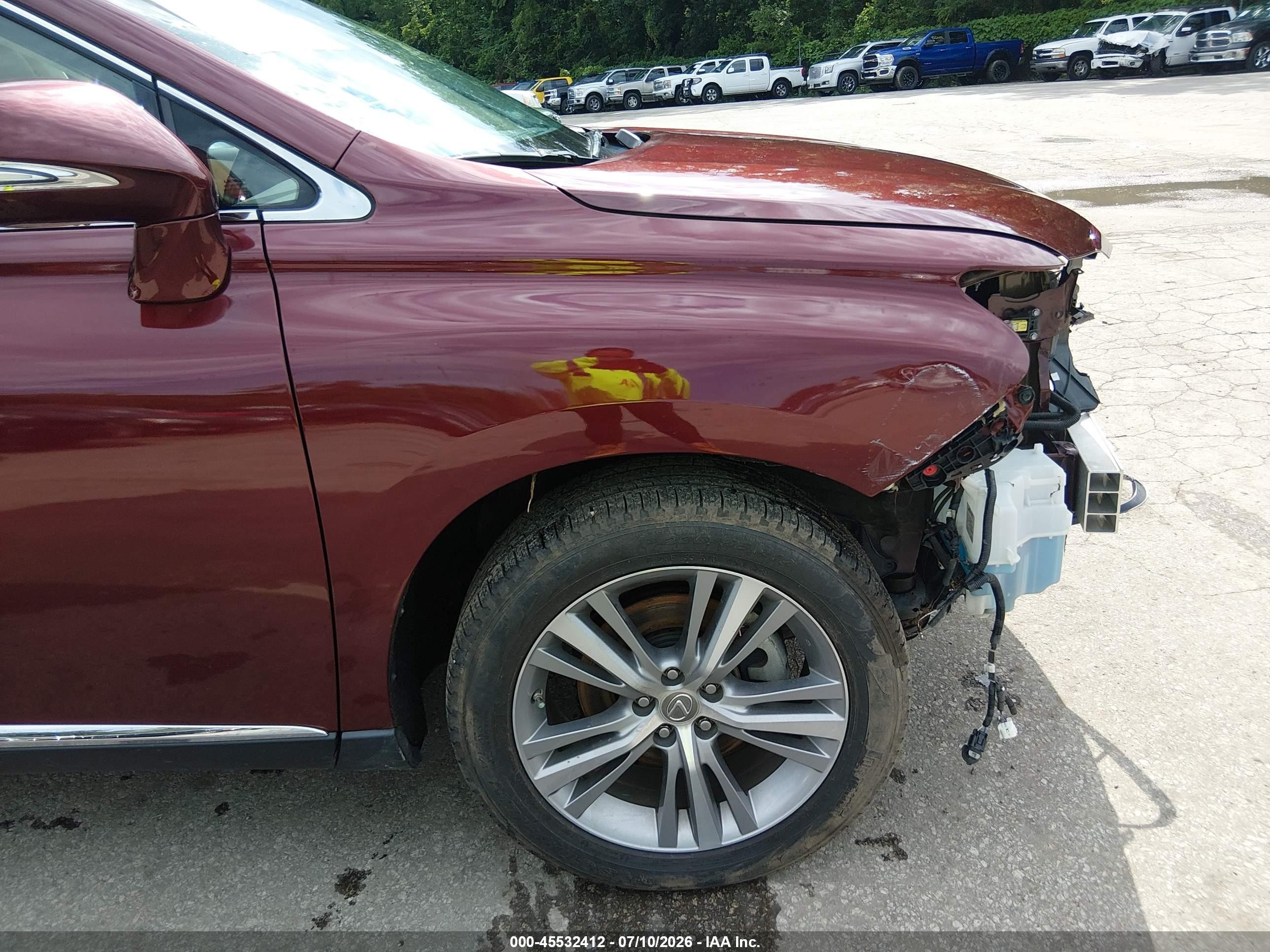 2015 Lexus Rx 350 Burgundy vin: 2T2BK1BAXFC303716