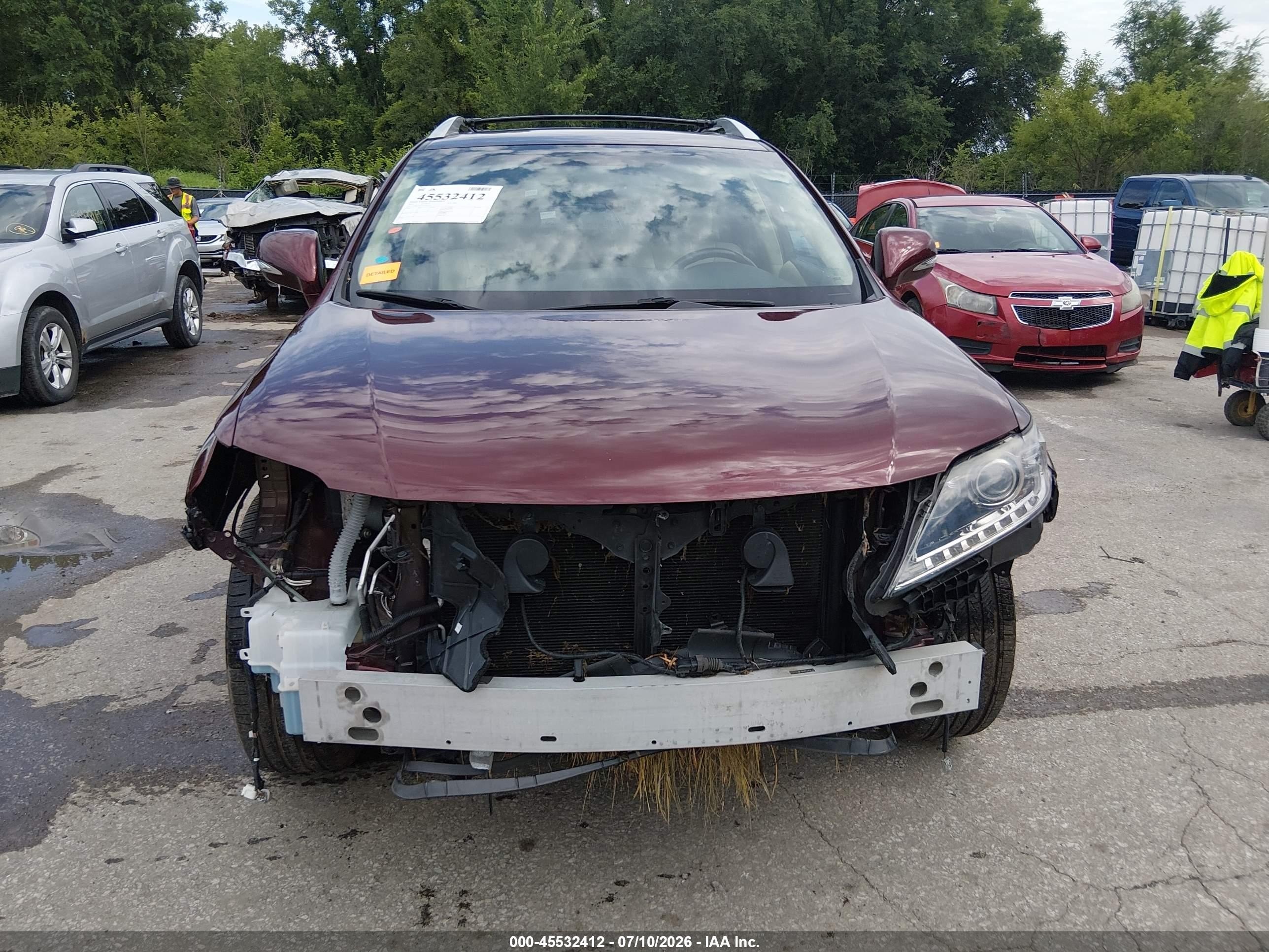 2015 Lexus Rx 350 Burgundy vin: 2T2BK1BAXFC303716
