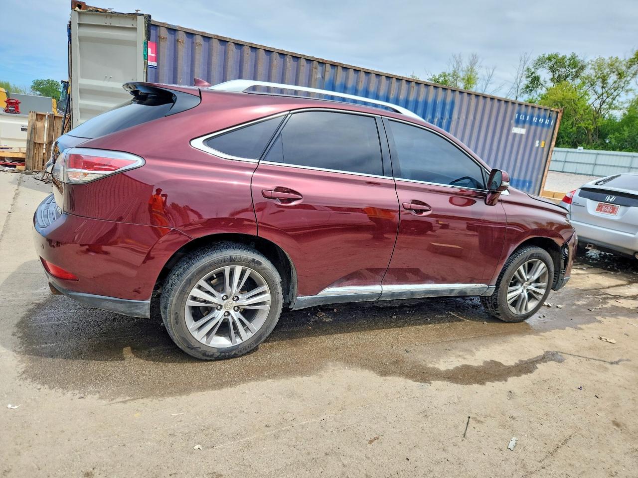 2015 Lexus Rx 350 Base Purple vin: 2T2BK1BAXFC303909