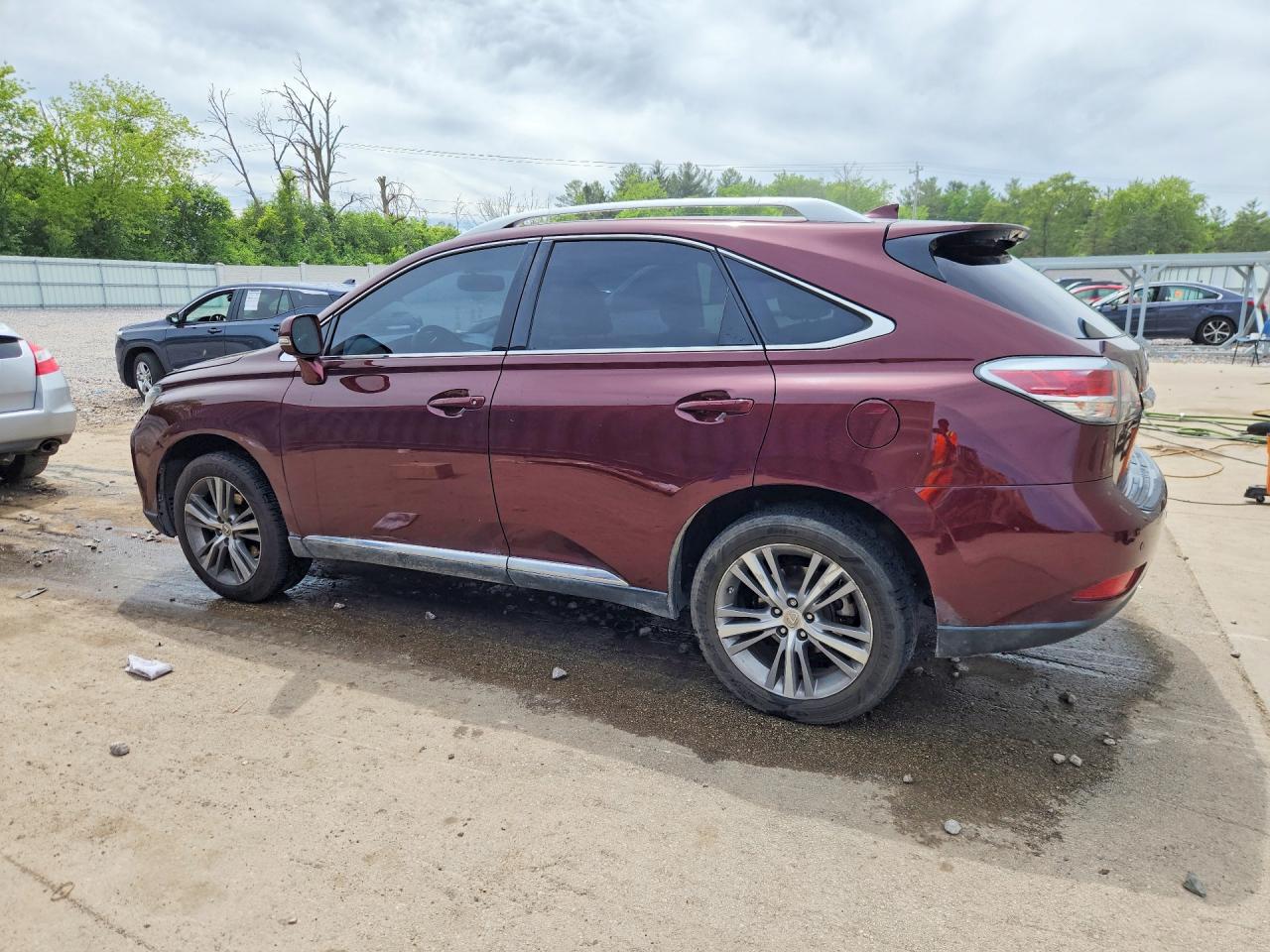 2015 Lexus Rx 350 Base Purple vin: 2T2BK1BAXFC303909