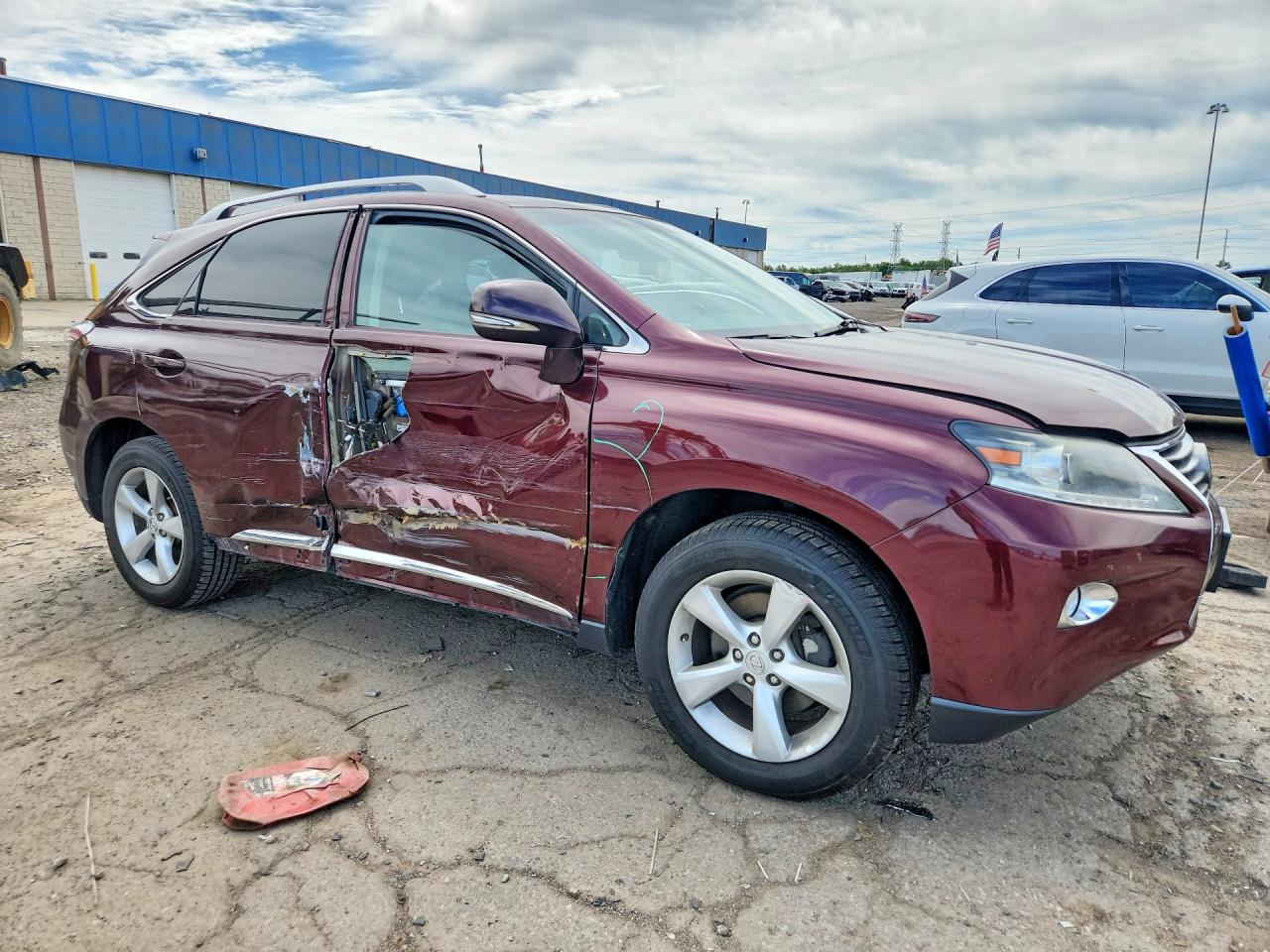 2015 Lexus Rx 350 Base Burgundy vin: 2T2BK1BAXFC305076