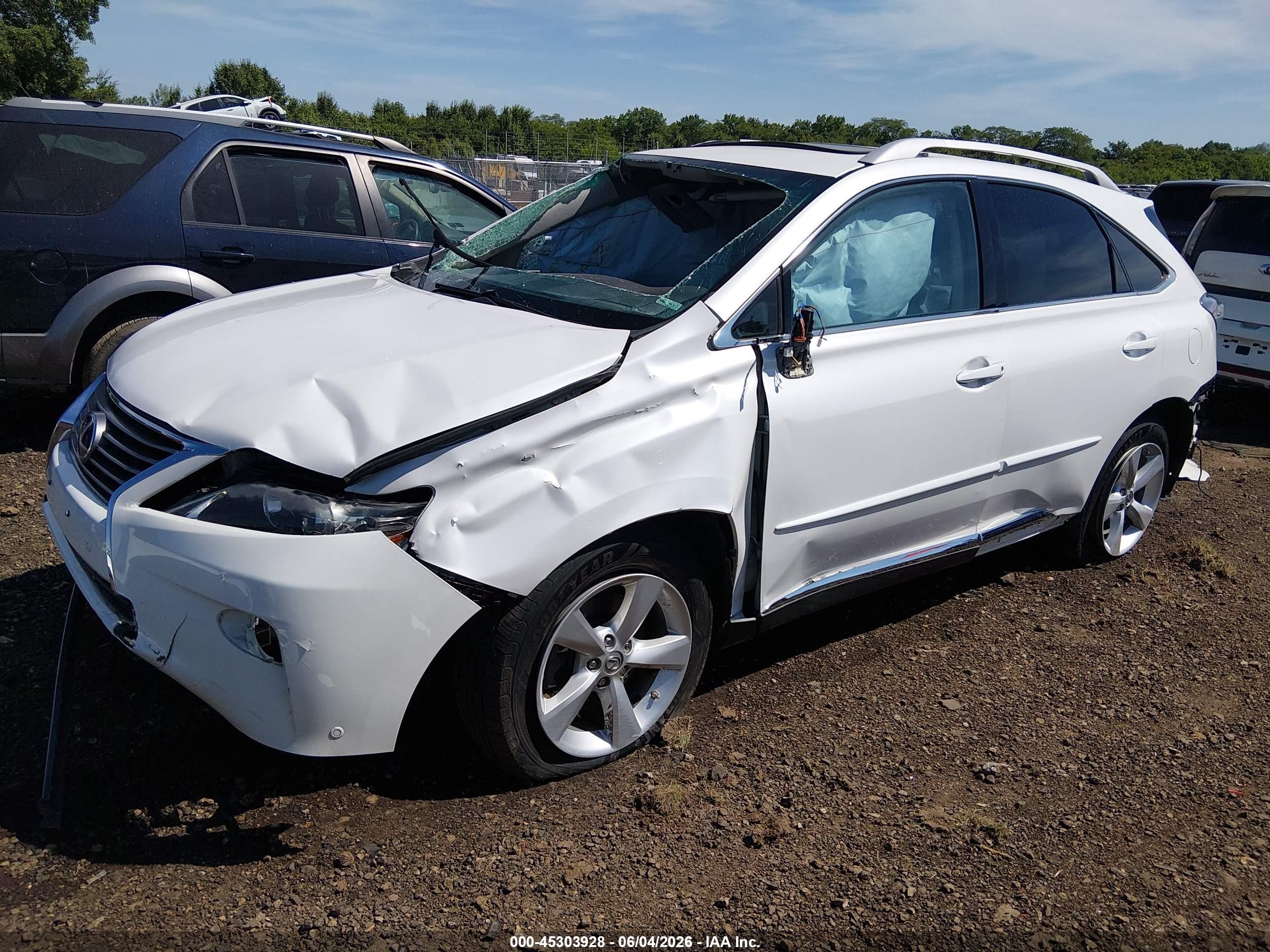 2015 Lexus Rx 350   White vin: 2T2BK1BAXFC314375