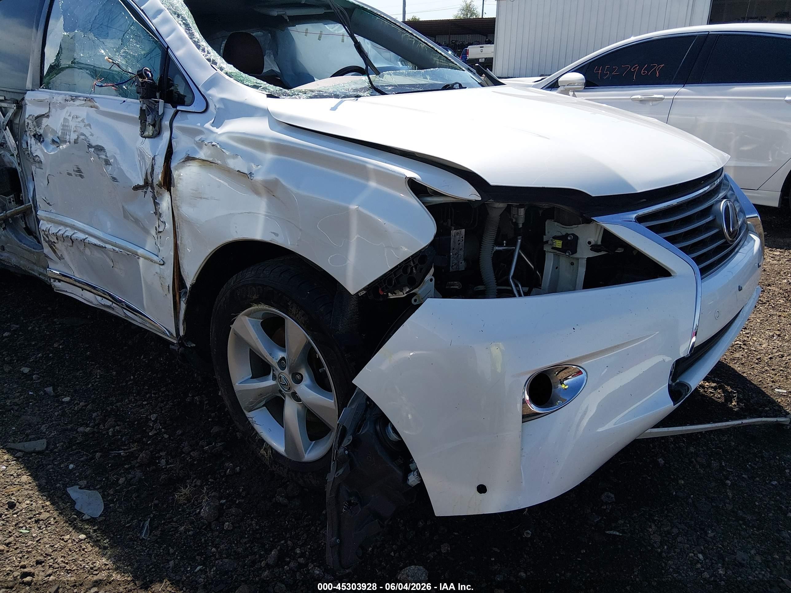 2015 Lexus Rx 350   White vin: 2T2BK1BAXFC314375