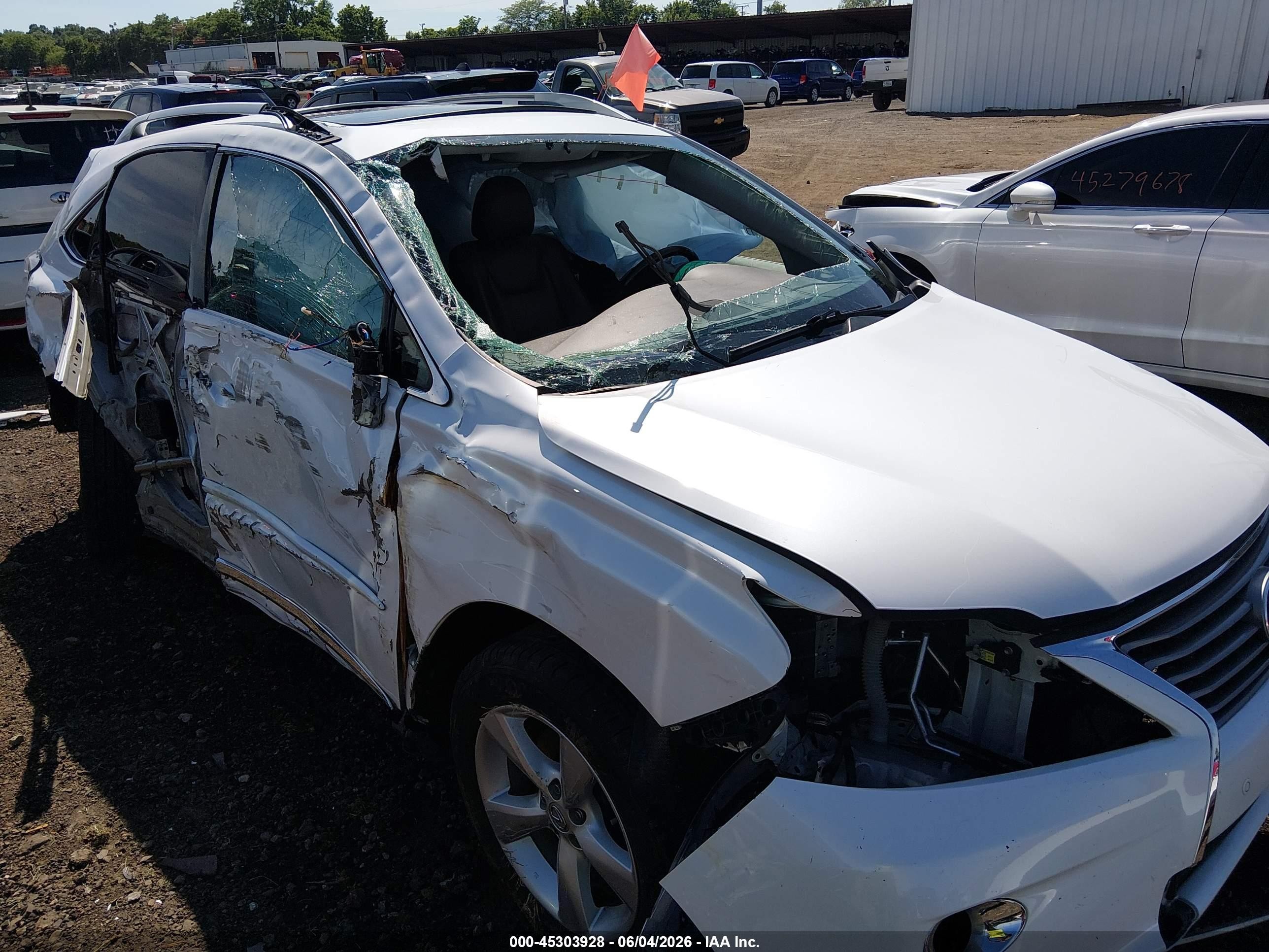 2015 Lexus Rx 350   White vin: 2T2BK1BAXFC314375
