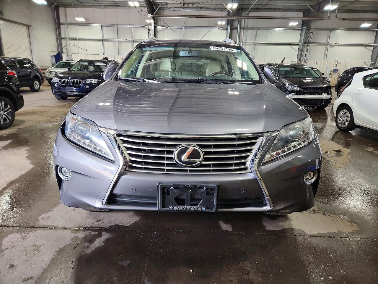 2015 Lexus Rx 350 Base Charcoal vin: 2T2BK1BAXFC314523
