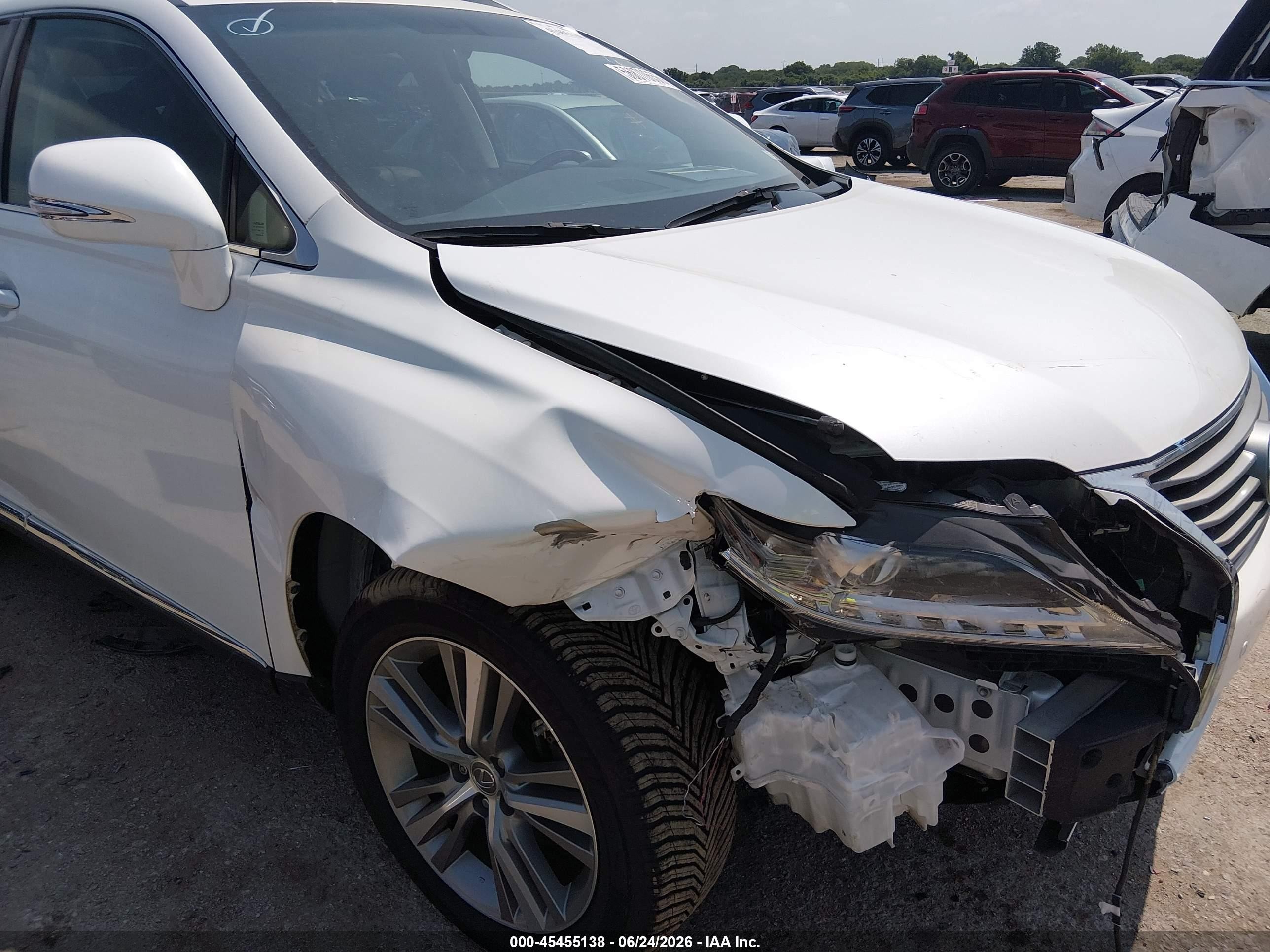 2015 Lexus Rx 350   White vin: 2T2BK1BAXFC318183