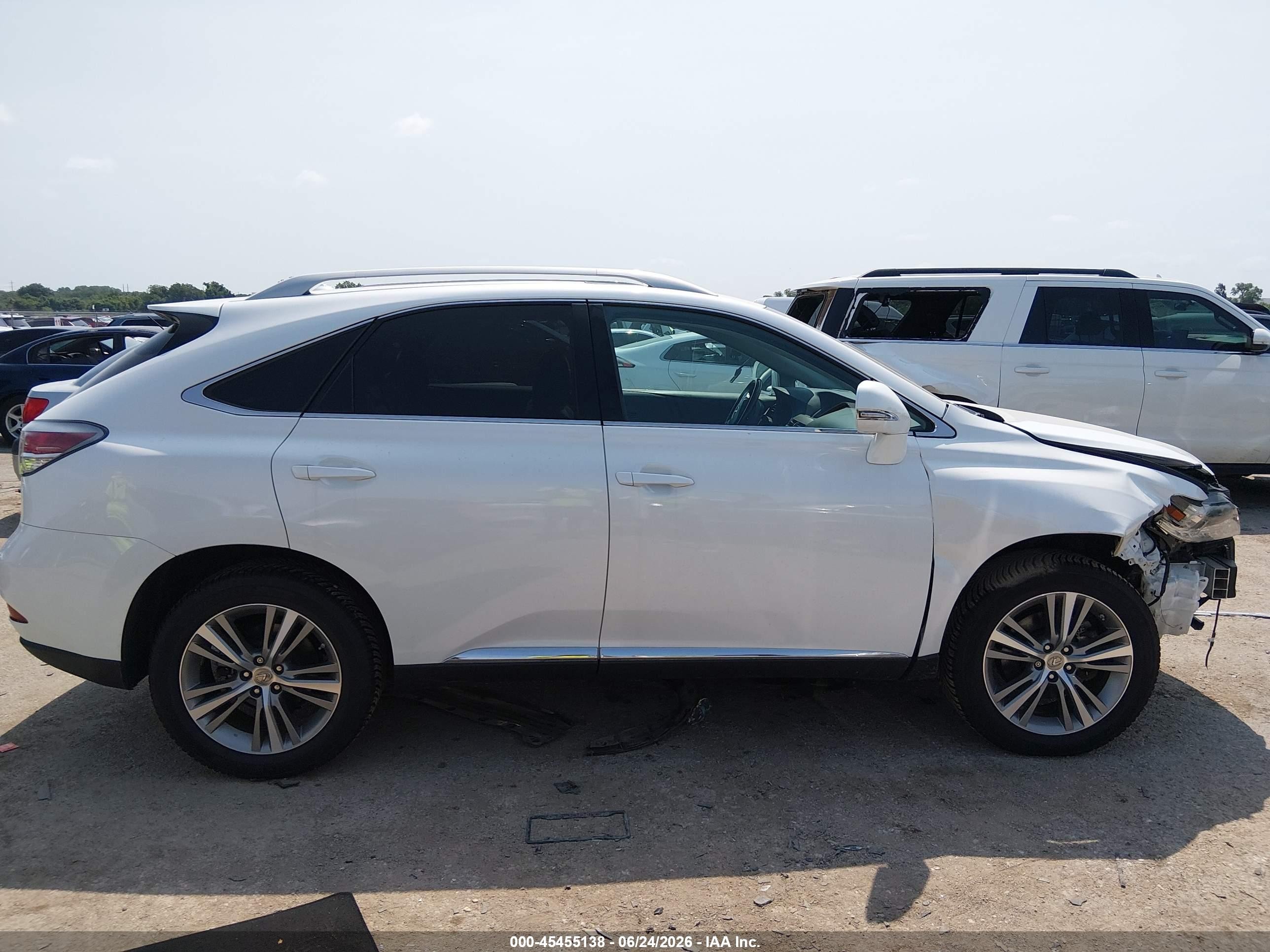 2015 Lexus Rx 350   White vin: 2T2BK1BAXFC318183