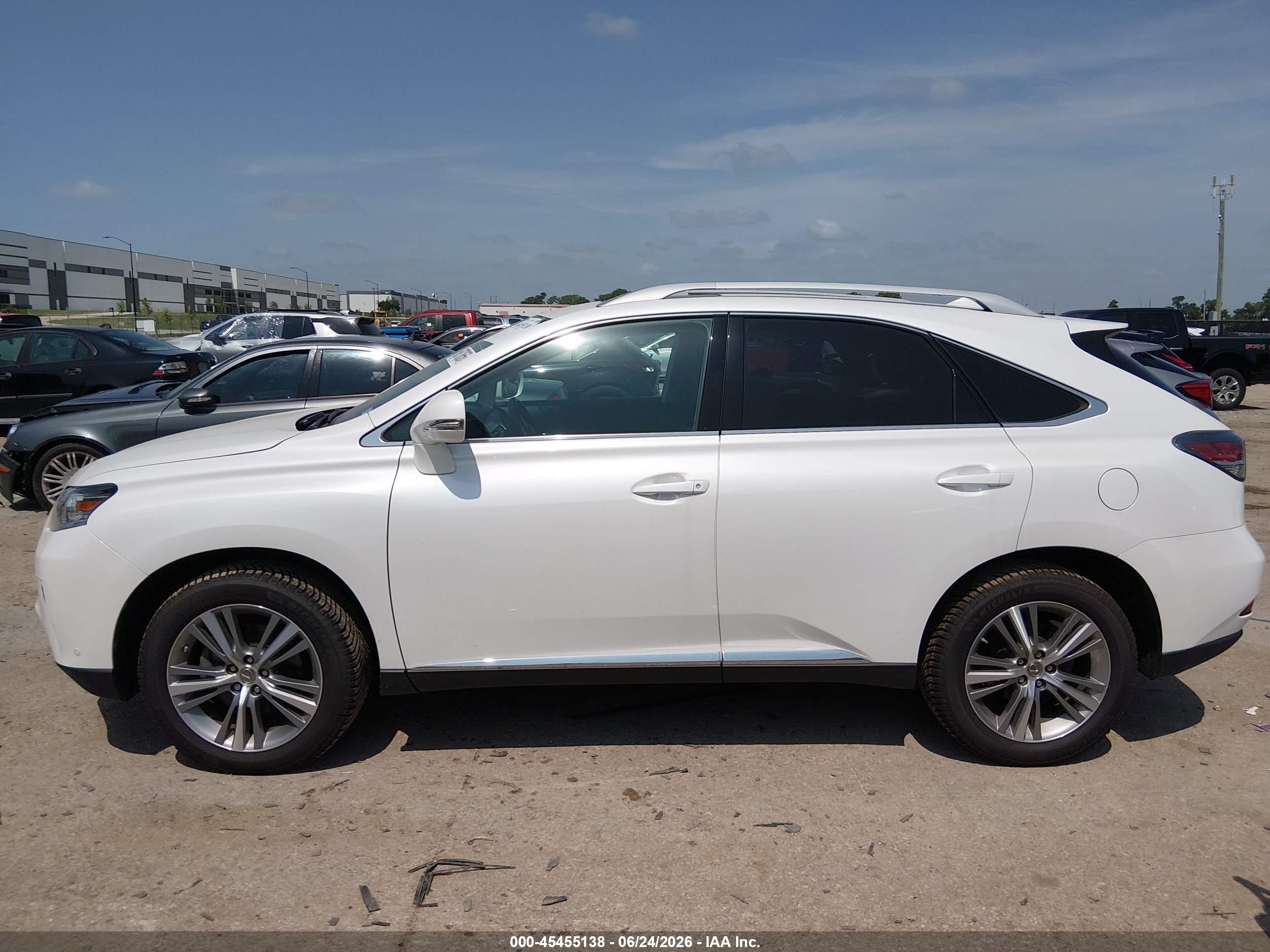 2015 Lexus Rx 350   White vin: 2T2BK1BAXFC318183