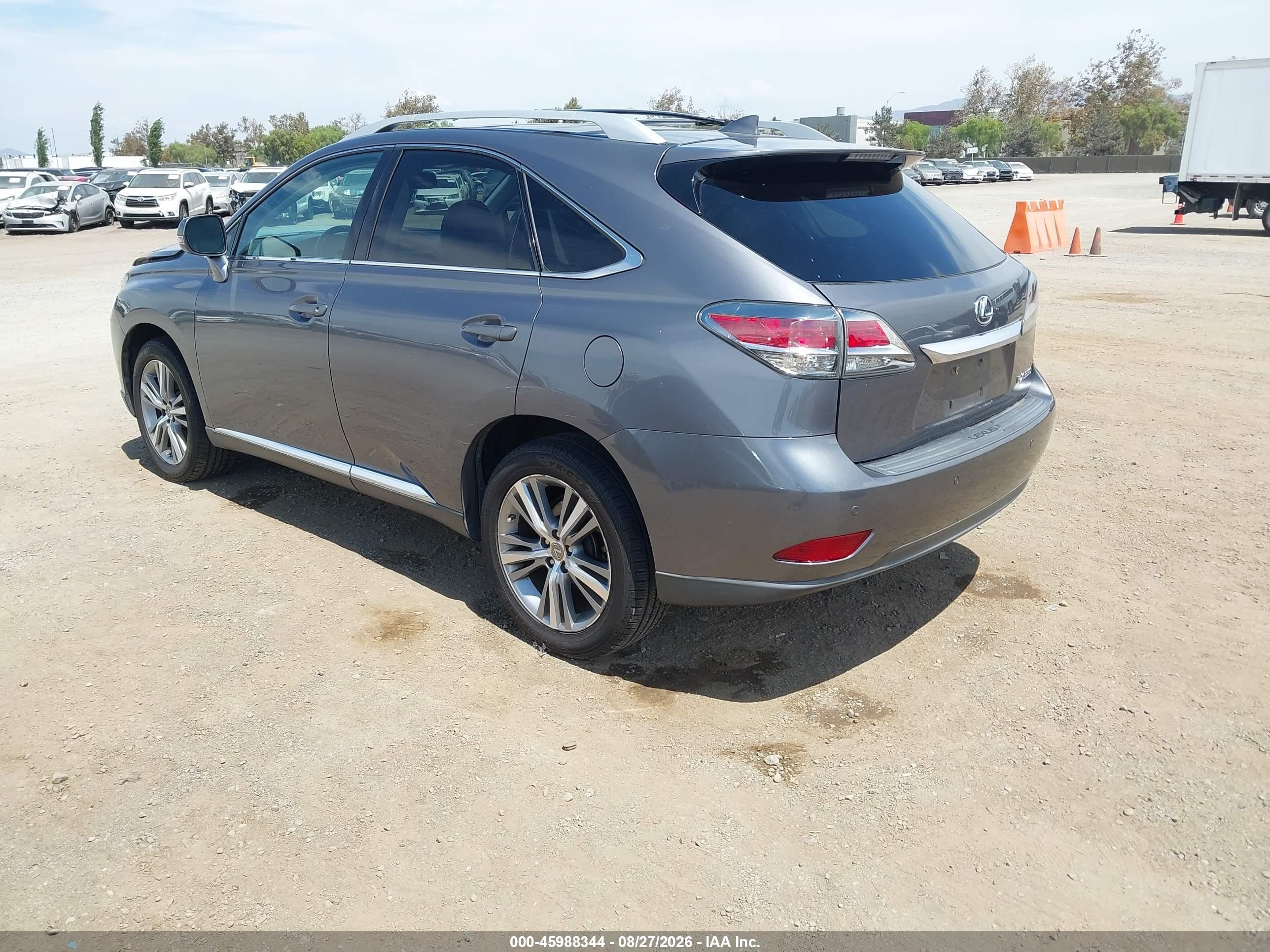 2015 Lexus Rx 350   Gray vin: 2T2BK1BAXFC321584
