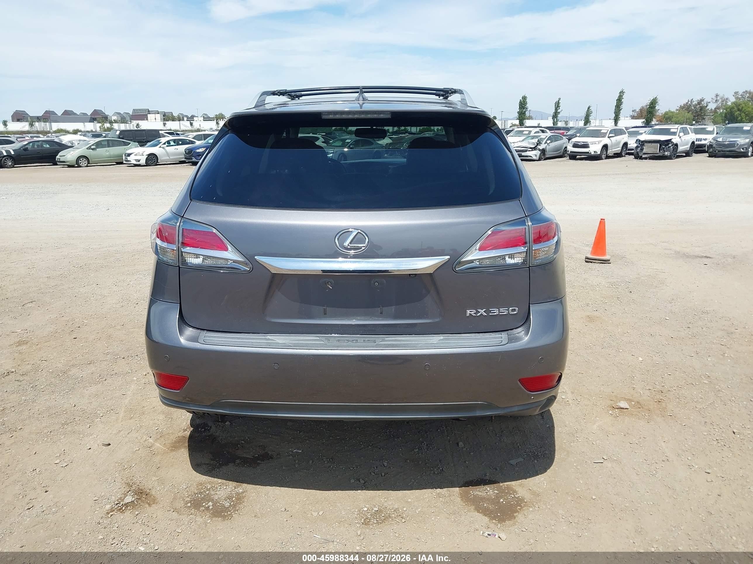 2015 Lexus Rx 350   Gray vin: 2T2BK1BAXFC321584