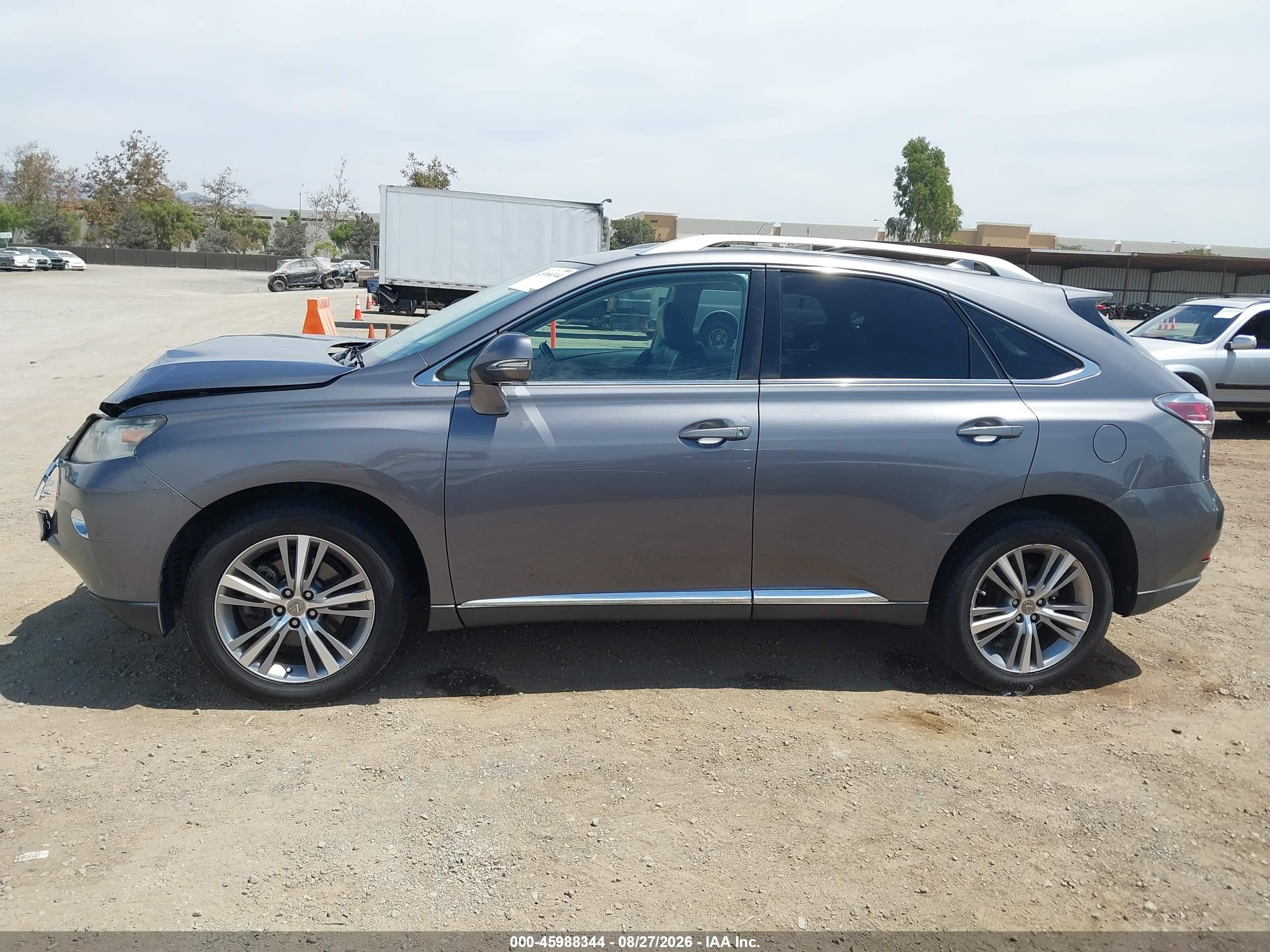 2015 Lexus Rx 350   Gray vin: 2T2BK1BAXFC321584