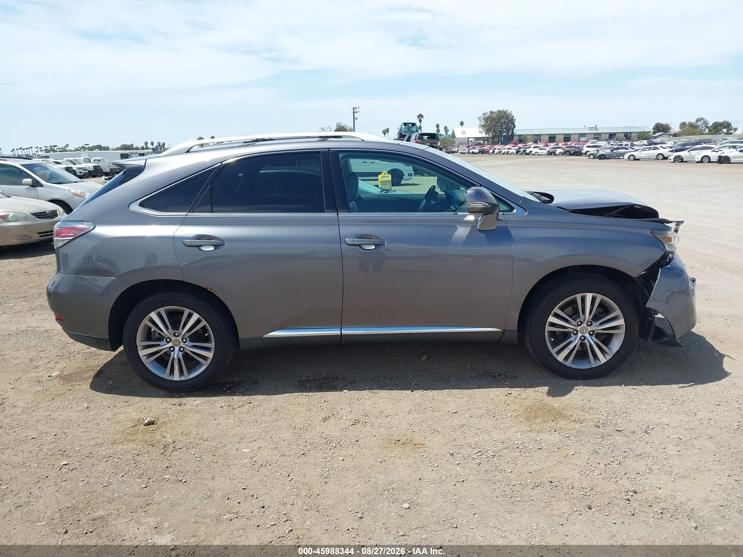 2015 Lexus Rx 350   Gray vin: 2T2BK1BAXFC321584
