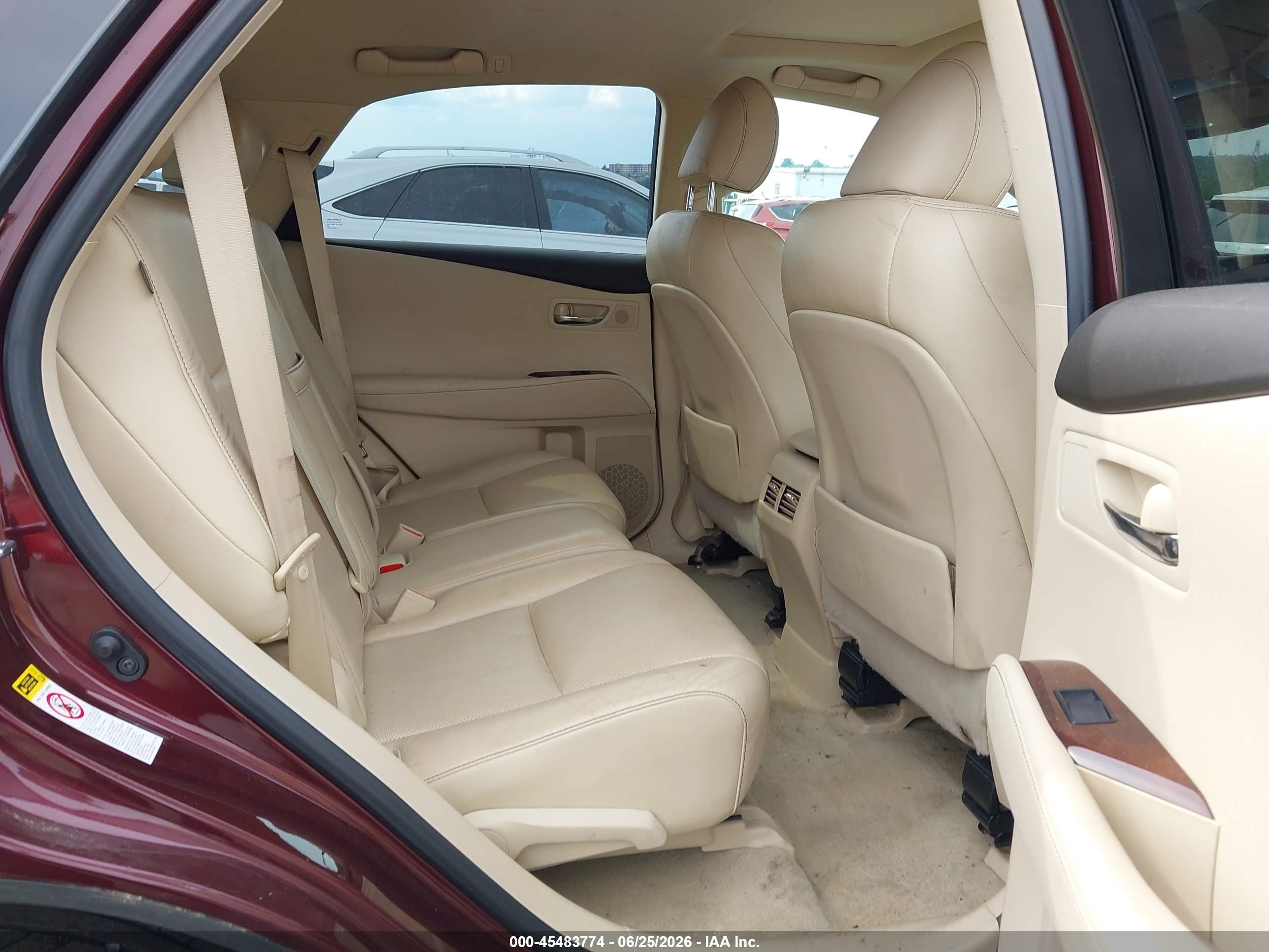 2015 Lexus Rx 350   Burgundy vin: 2T2BK1BAXFC324856
