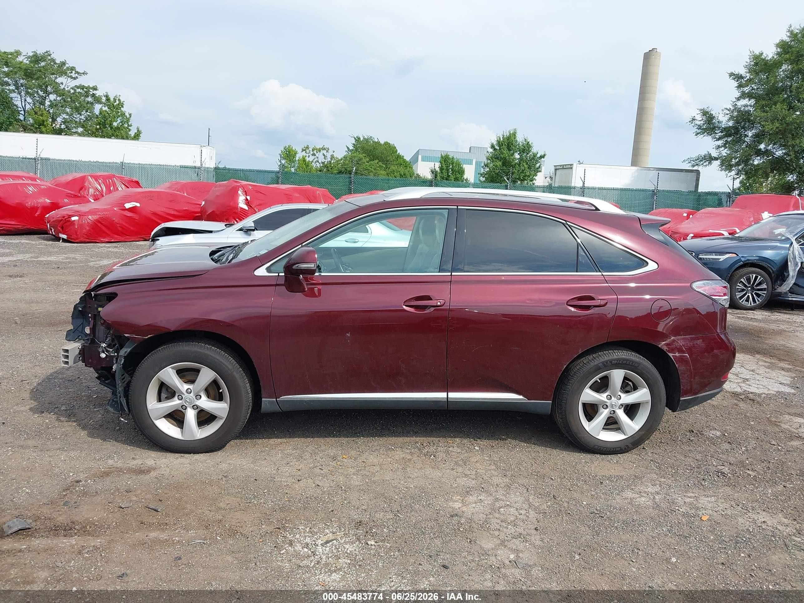 2015 Lexus Rx 350   Burgundy vin: 2T2BK1BAXFC324856