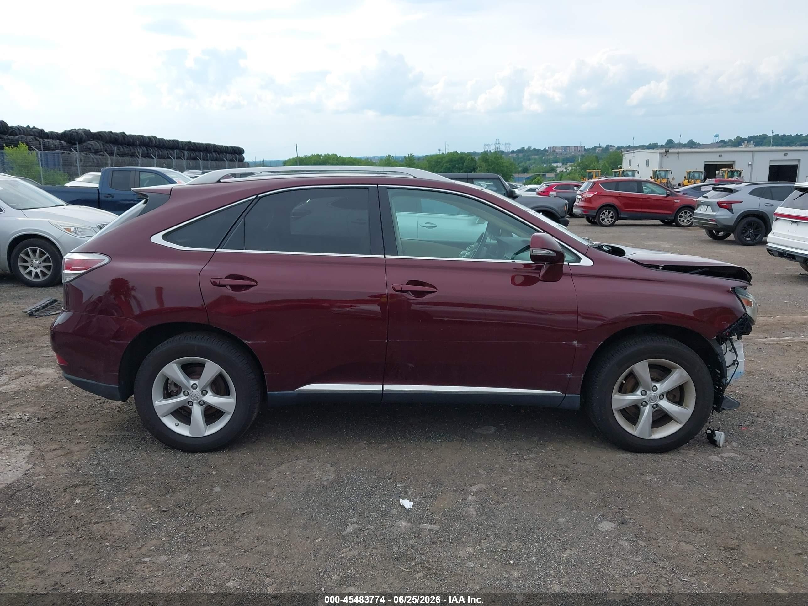 2015 Lexus Rx 350   Burgundy vin: 2T2BK1BAXFC324856