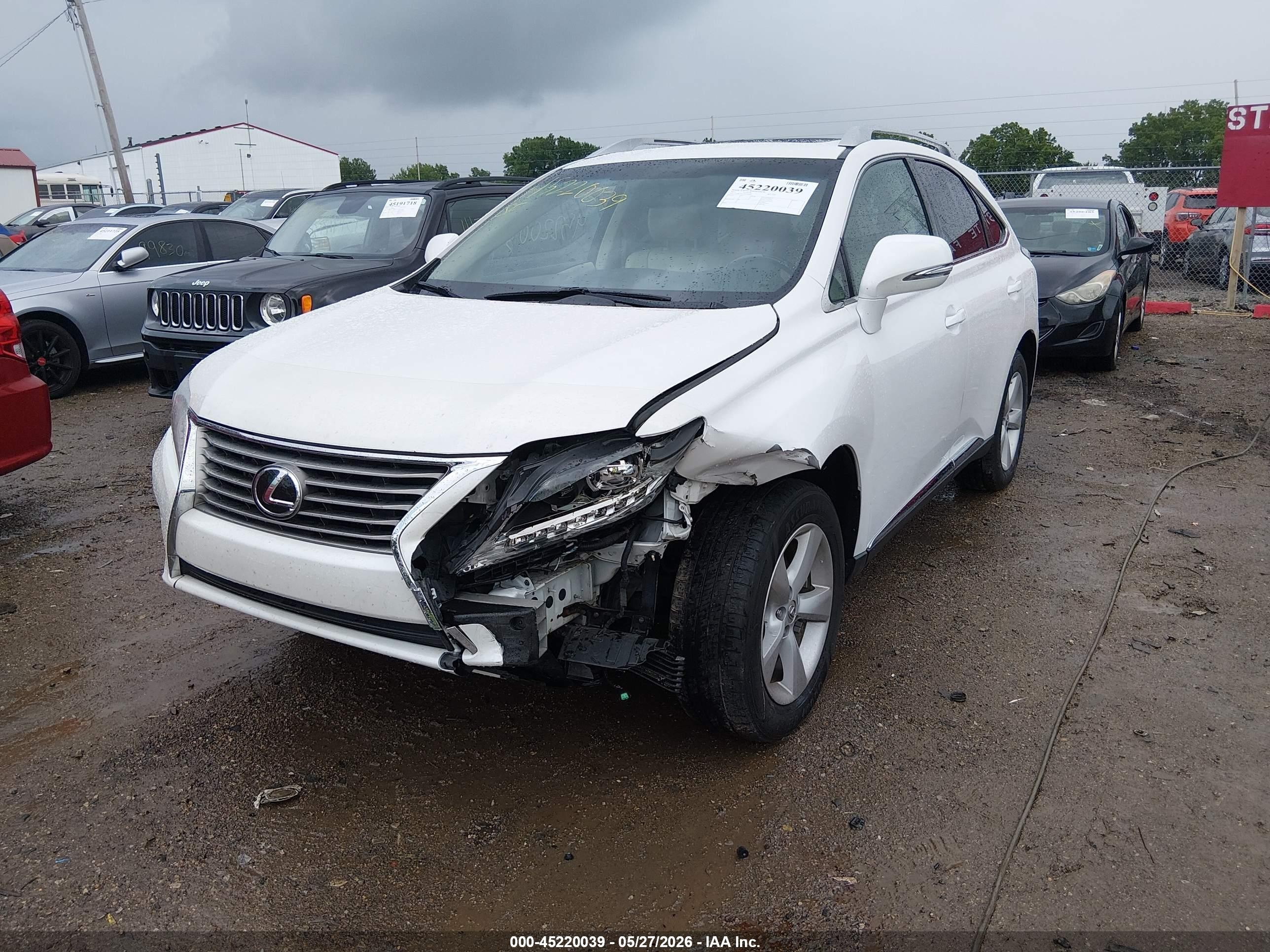 2015 Lexus Rx 350   White vin: 2T2BK1BAXFC338207