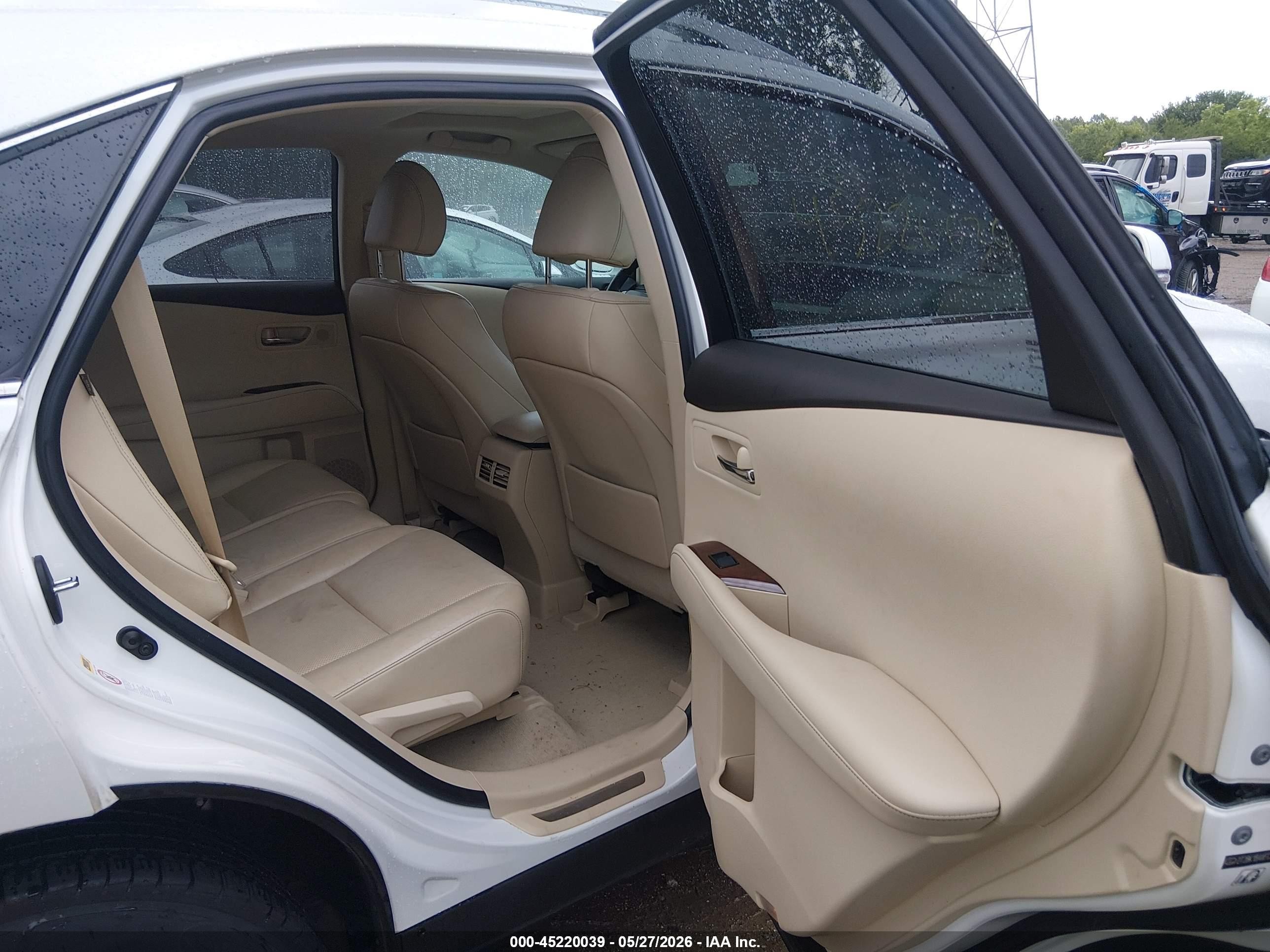 2015 Lexus Rx 350   White vin: 2T2BK1BAXFC338207