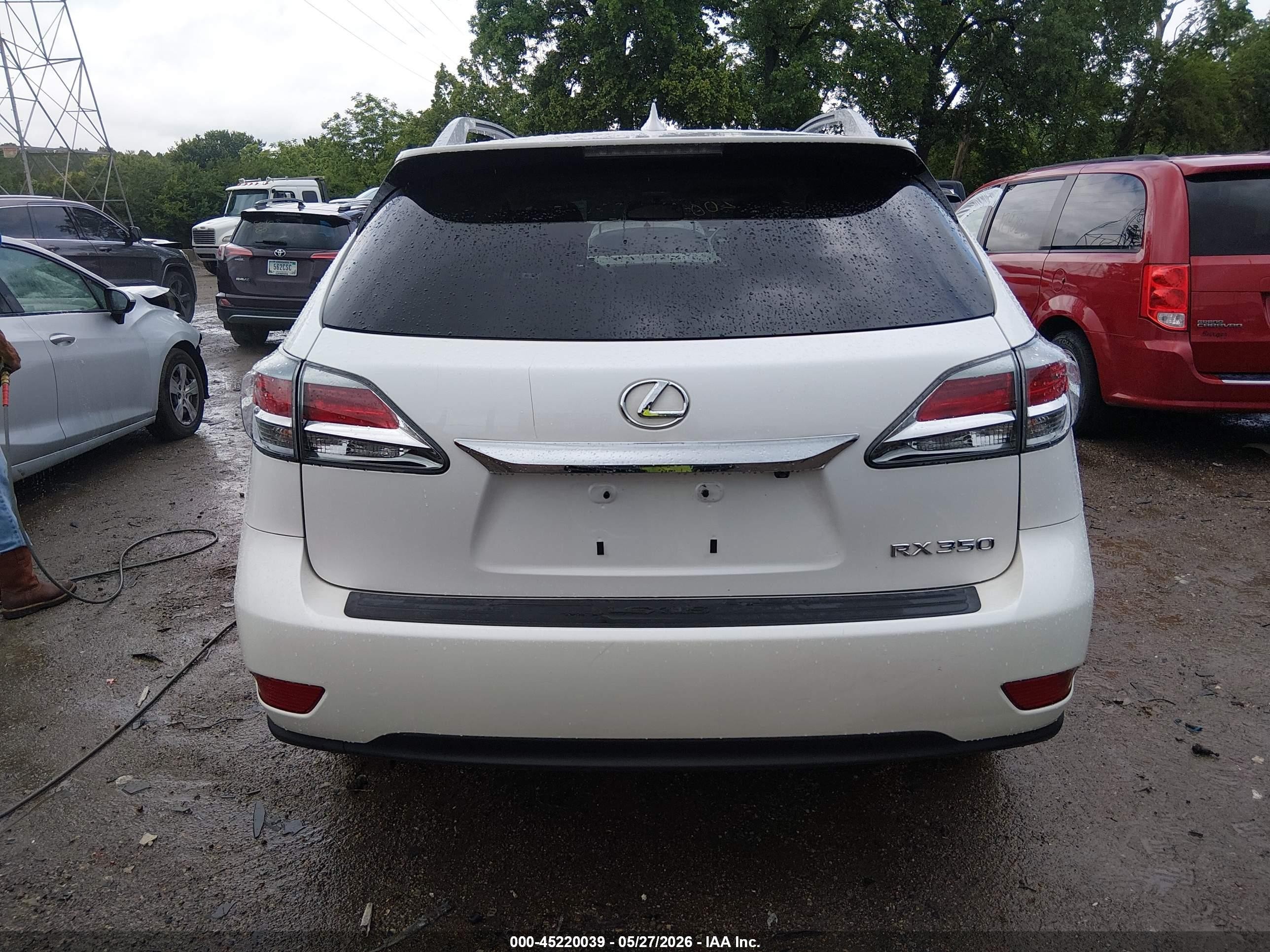 2015 Lexus Rx 350   White vin: 2T2BK1BAXFC338207