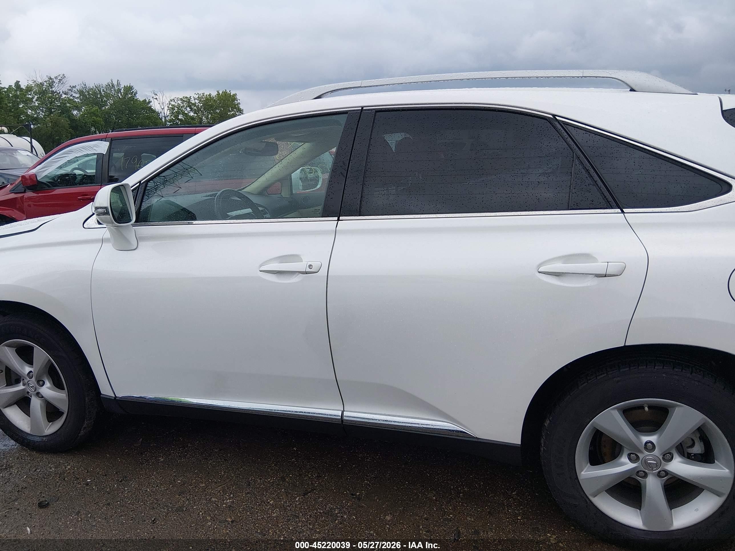 2015 Lexus Rx 350   White vin: 2T2BK1BAXFC338207
