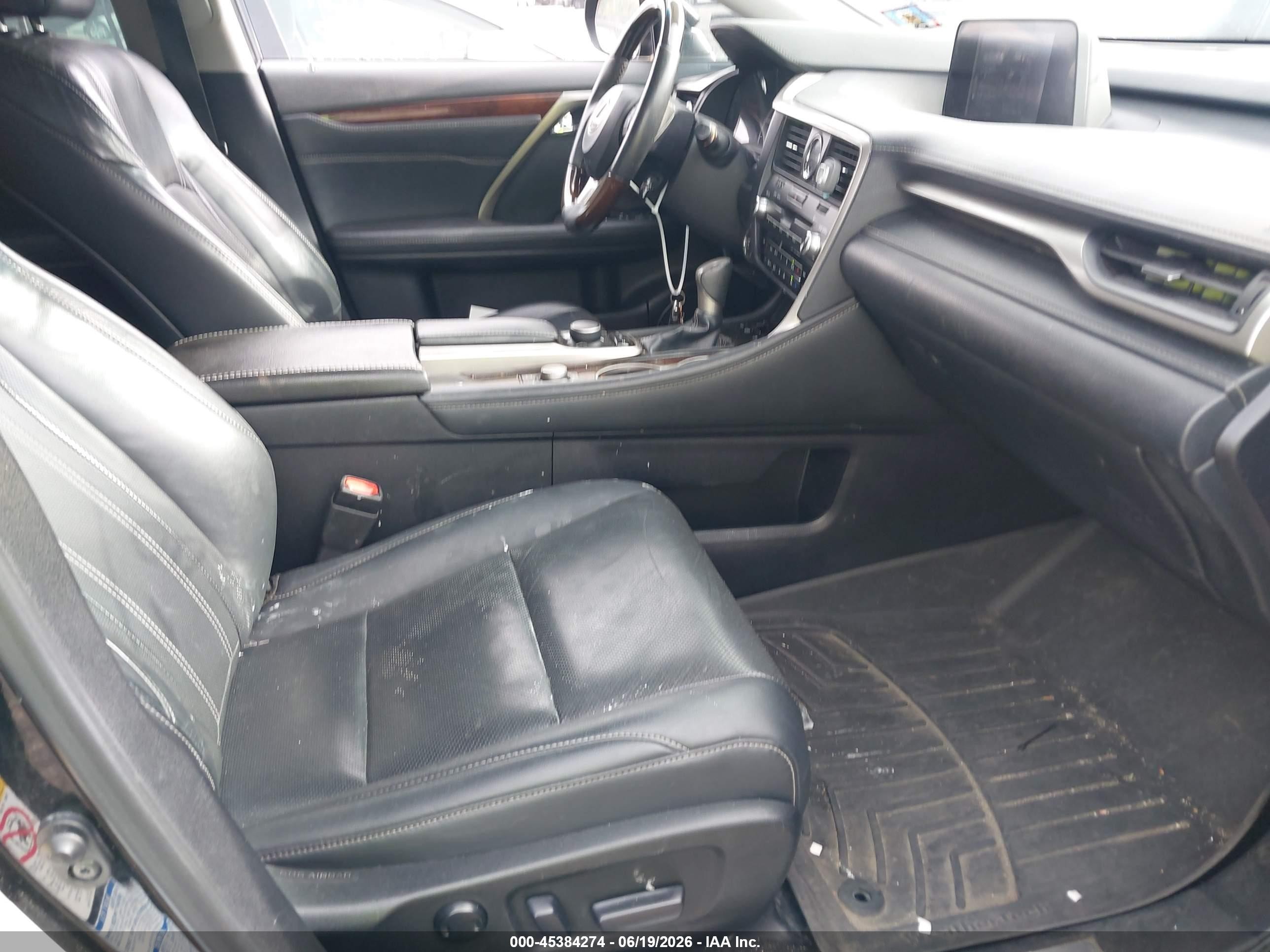 2016 Lexus Rx 350 Black vin: 2T2BZMCA0GC001834