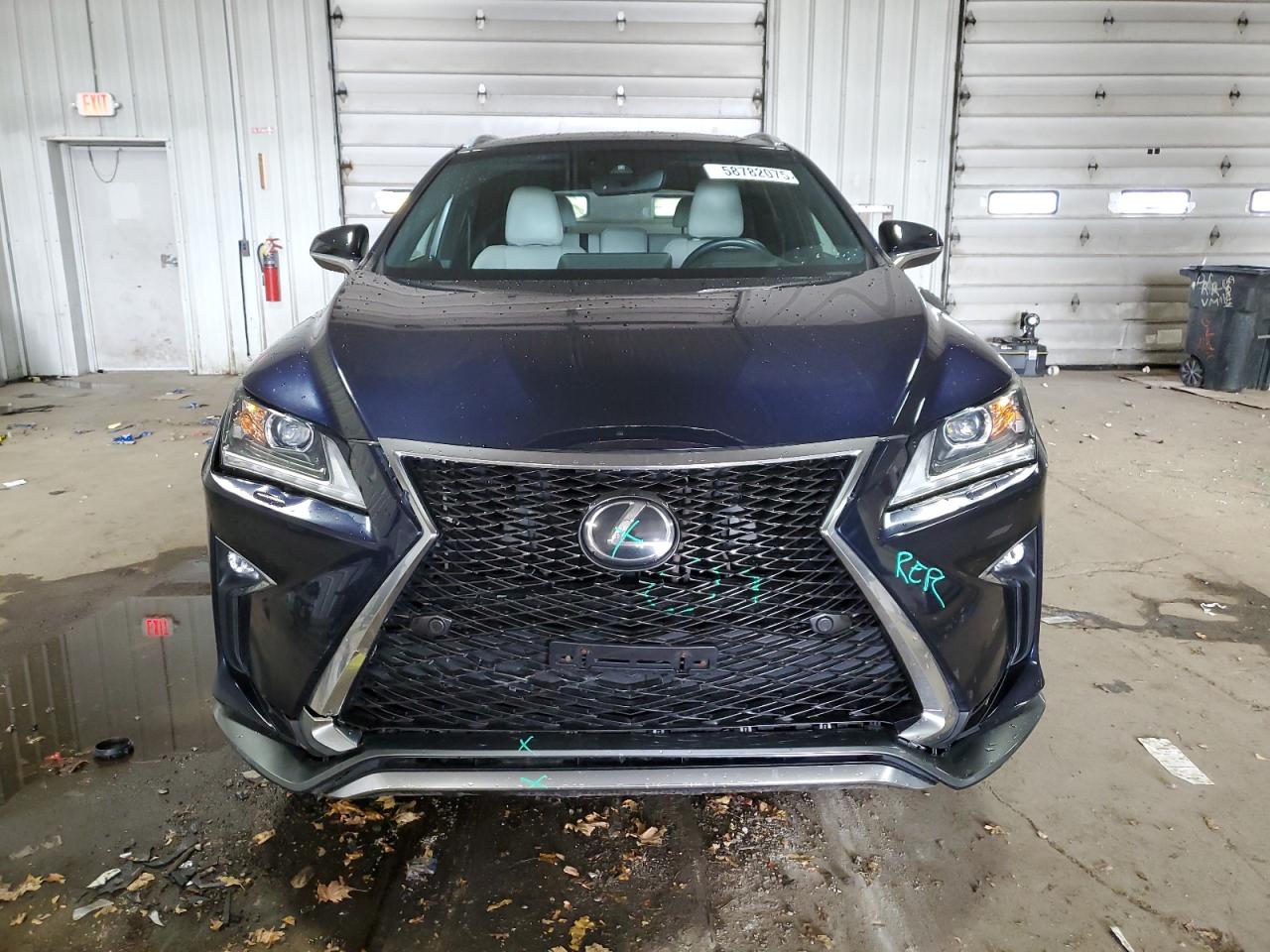 2016 Lexus Rx 350 Base Blue vin: 2T2BZMCA0GC016494