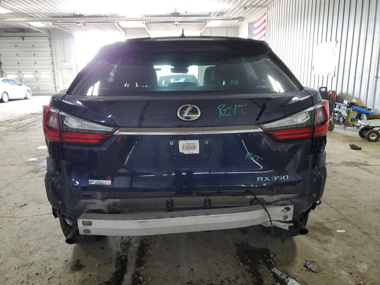 2016 Lexus Rx 350 Base Blue vin: 2T2BZMCA0GC016494