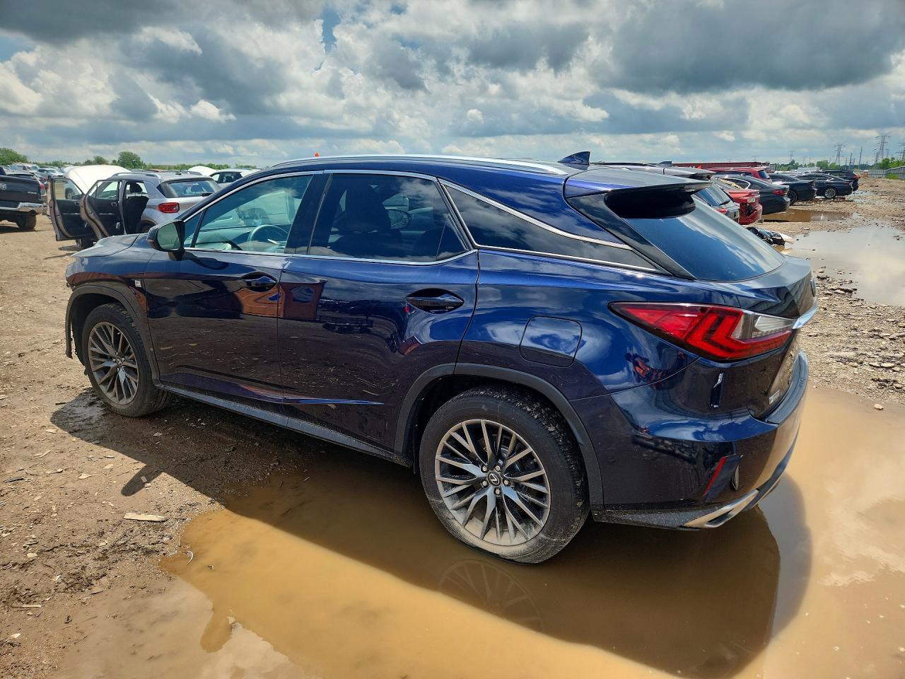 2016 Lexus Rx 350 F Sport Blue vin: 2T2BZMCA0GC016494