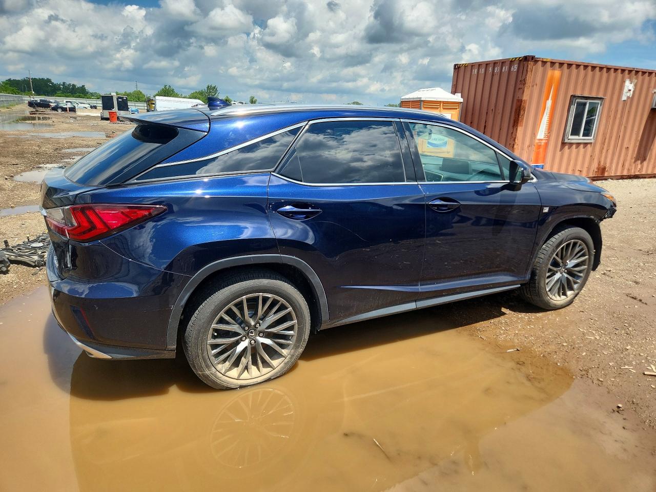 2016 Lexus Rx 350 F Sport Blue vin: 2T2BZMCA0GC016494