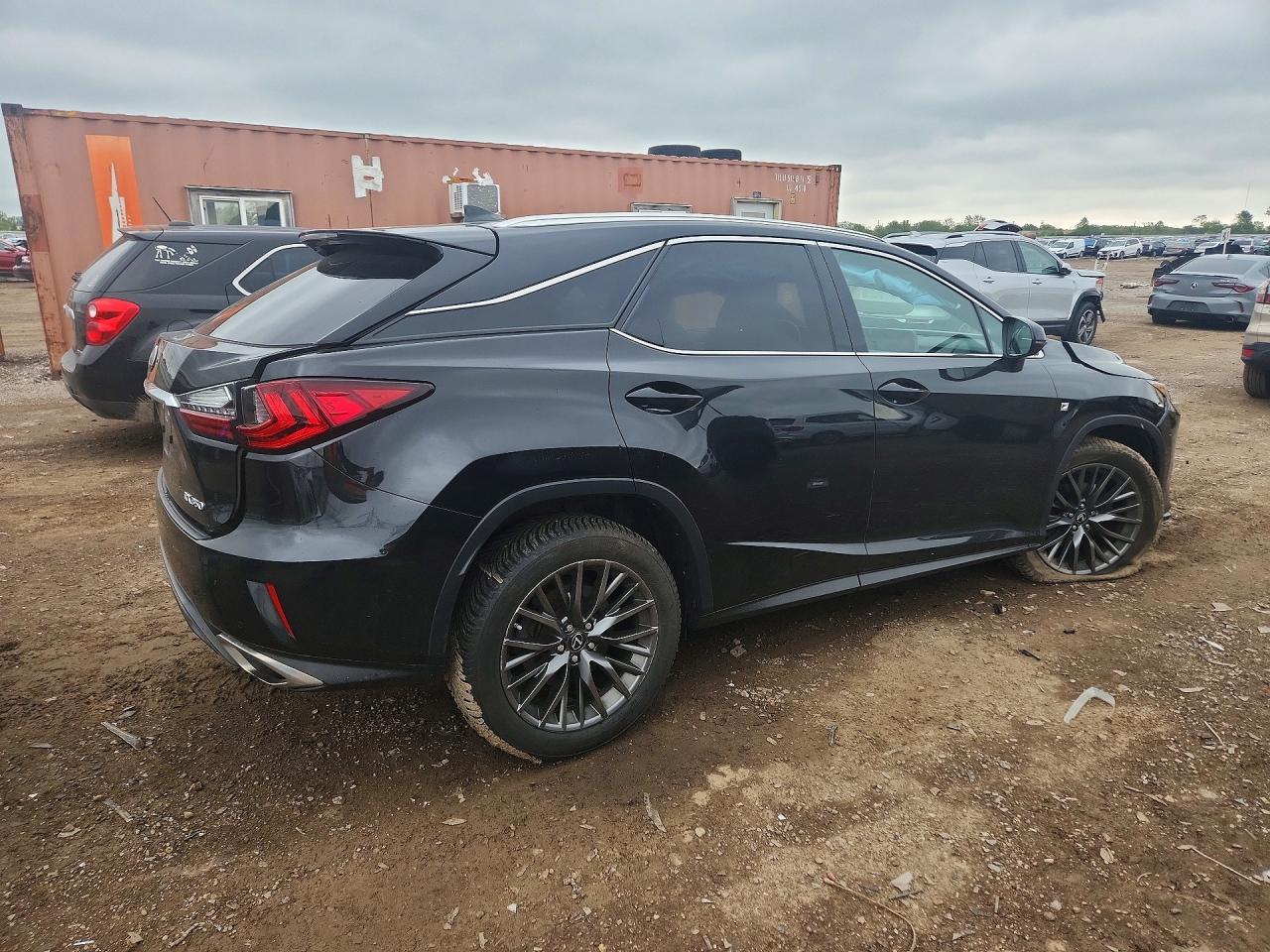 2016 Lexus Rx 350 F Sport Black vin: 2T2BZMCA0GC020884