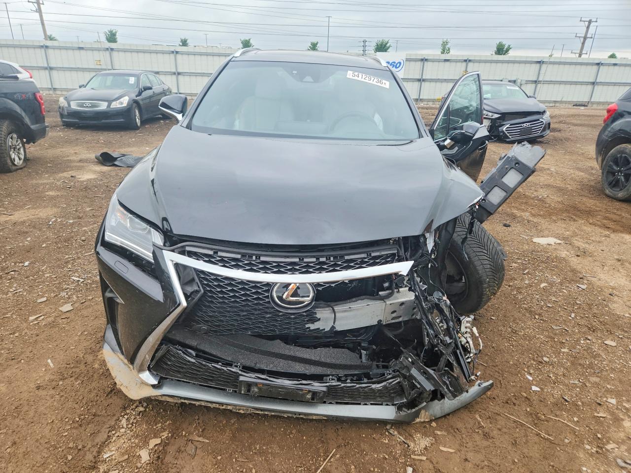 2016 Lexus Rx 350 F Sport Black vin: 2T2BZMCA0GC020884