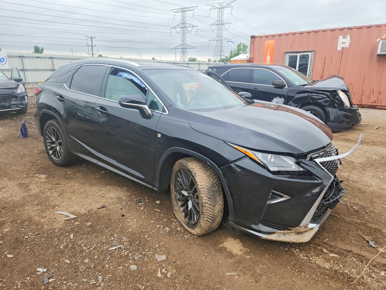2016 Lexus Rx 350 F Sport Black vin: 2T2BZMCA0GC020884
