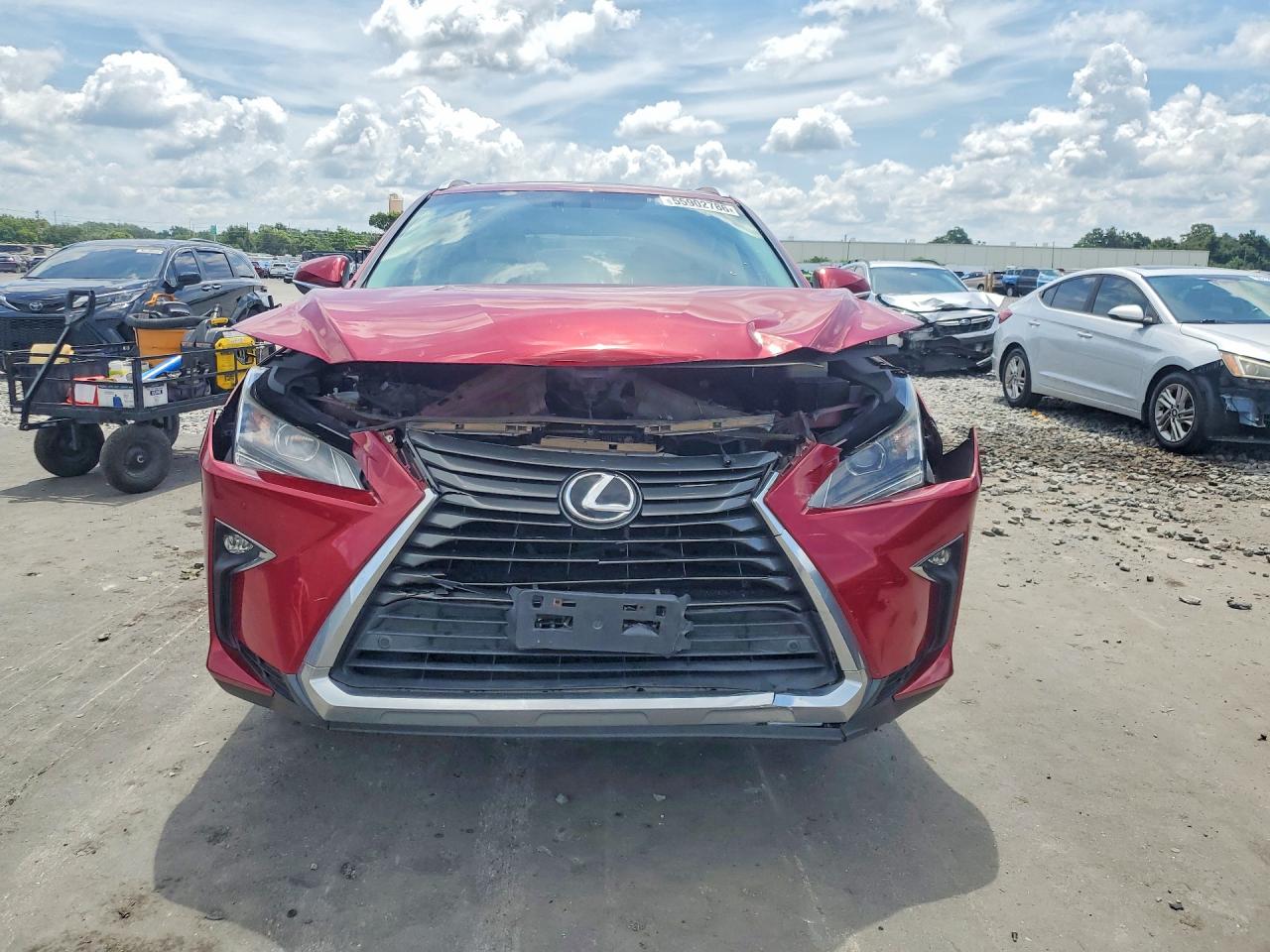 2016 Lexus Rx 350 Base Burgundy vin: 2T2BZMCA0GC043274