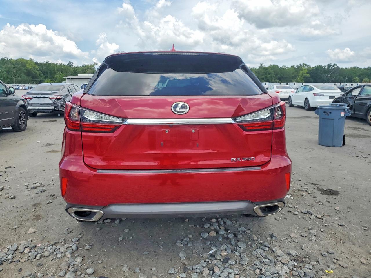2016 Lexus Rx 350 Base Burgundy vin: 2T2BZMCA0GC043274