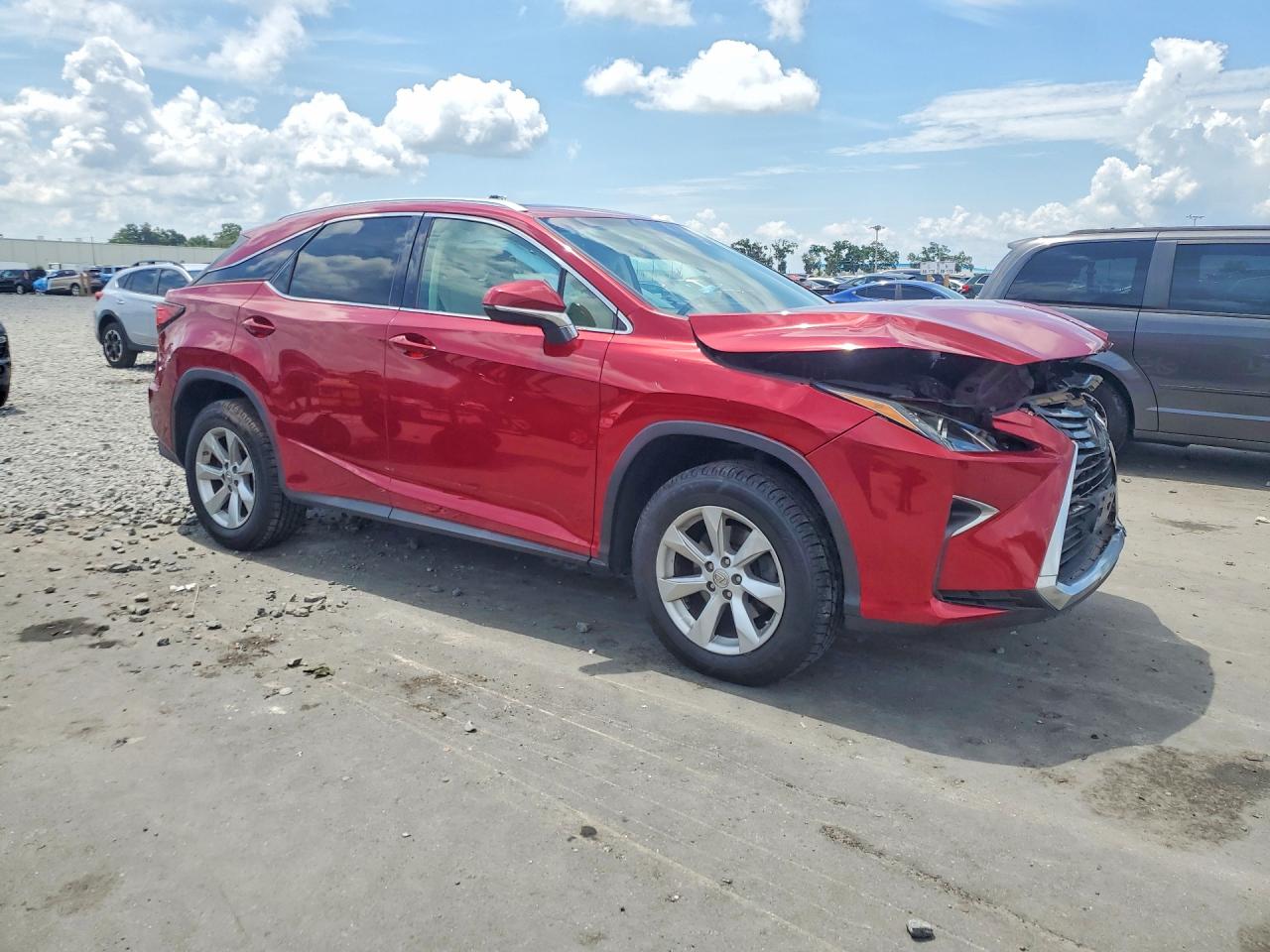 2016 Lexus Rx 350 Base Burgundy vin: 2T2BZMCA0GC043274