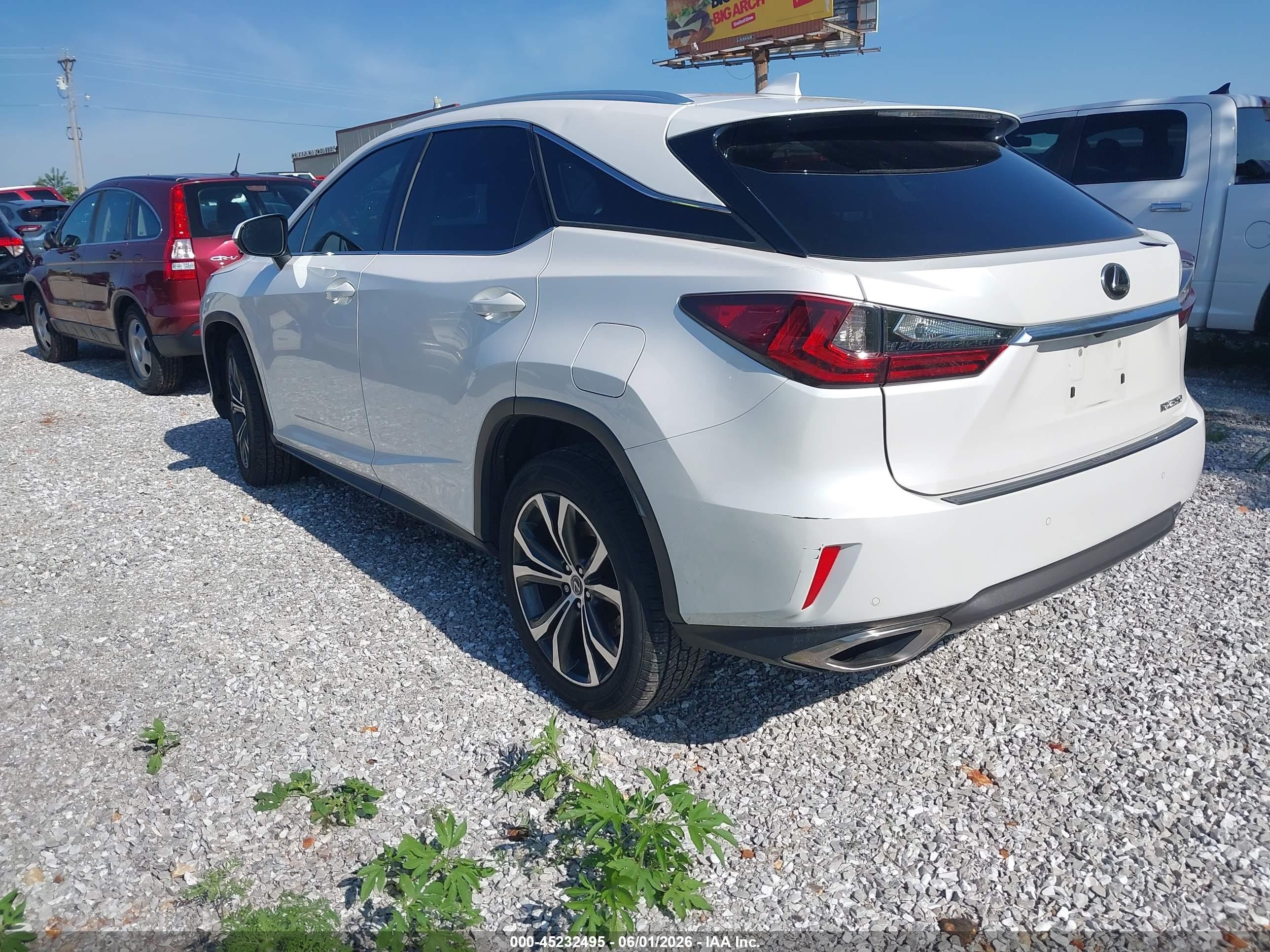 2019 Lexus Rx 350   Белый vin: 2T2BZMCA0KC182202