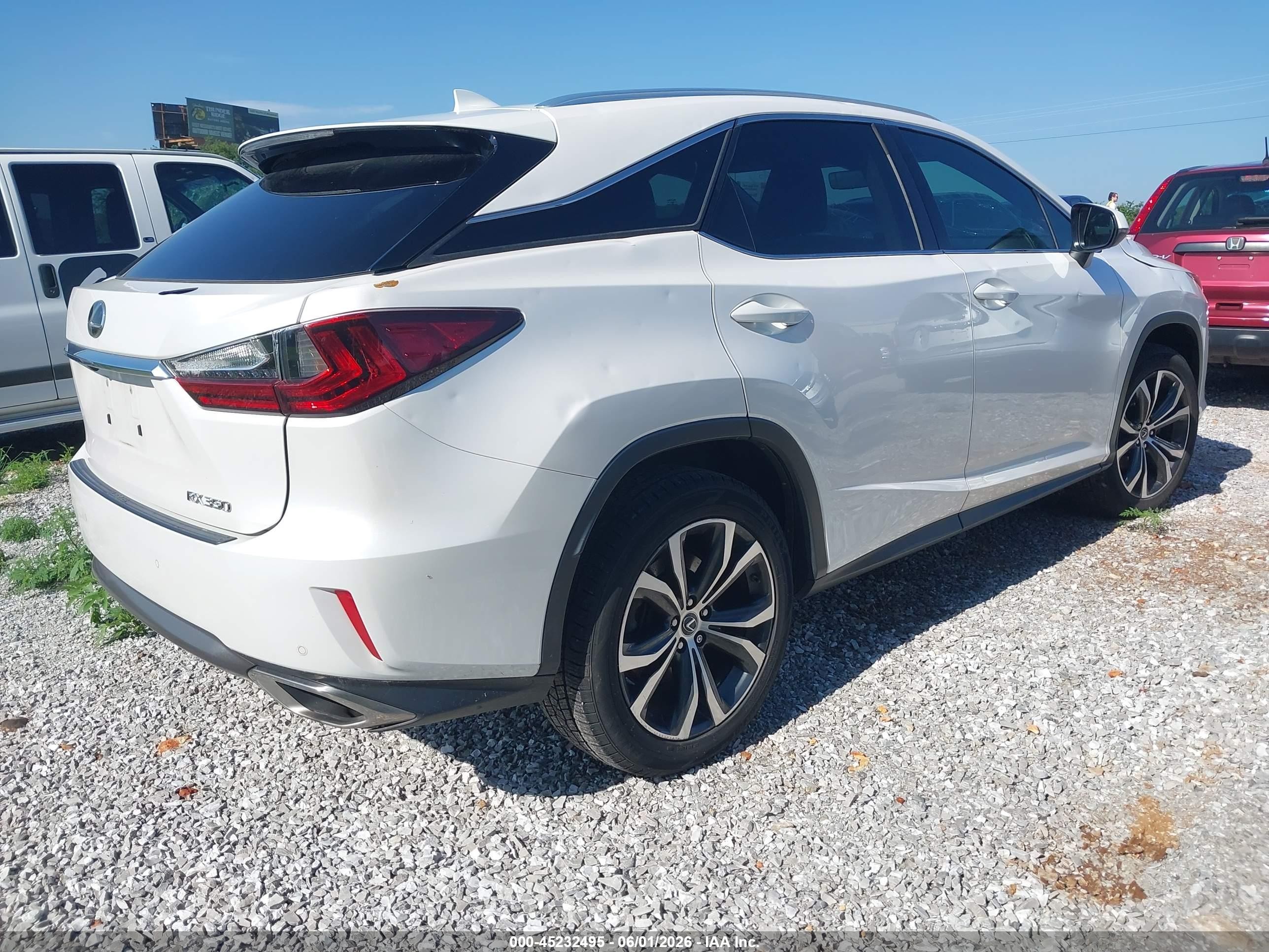 2019 Lexus Rx 350   Белый vin: 2T2BZMCA0KC182202
