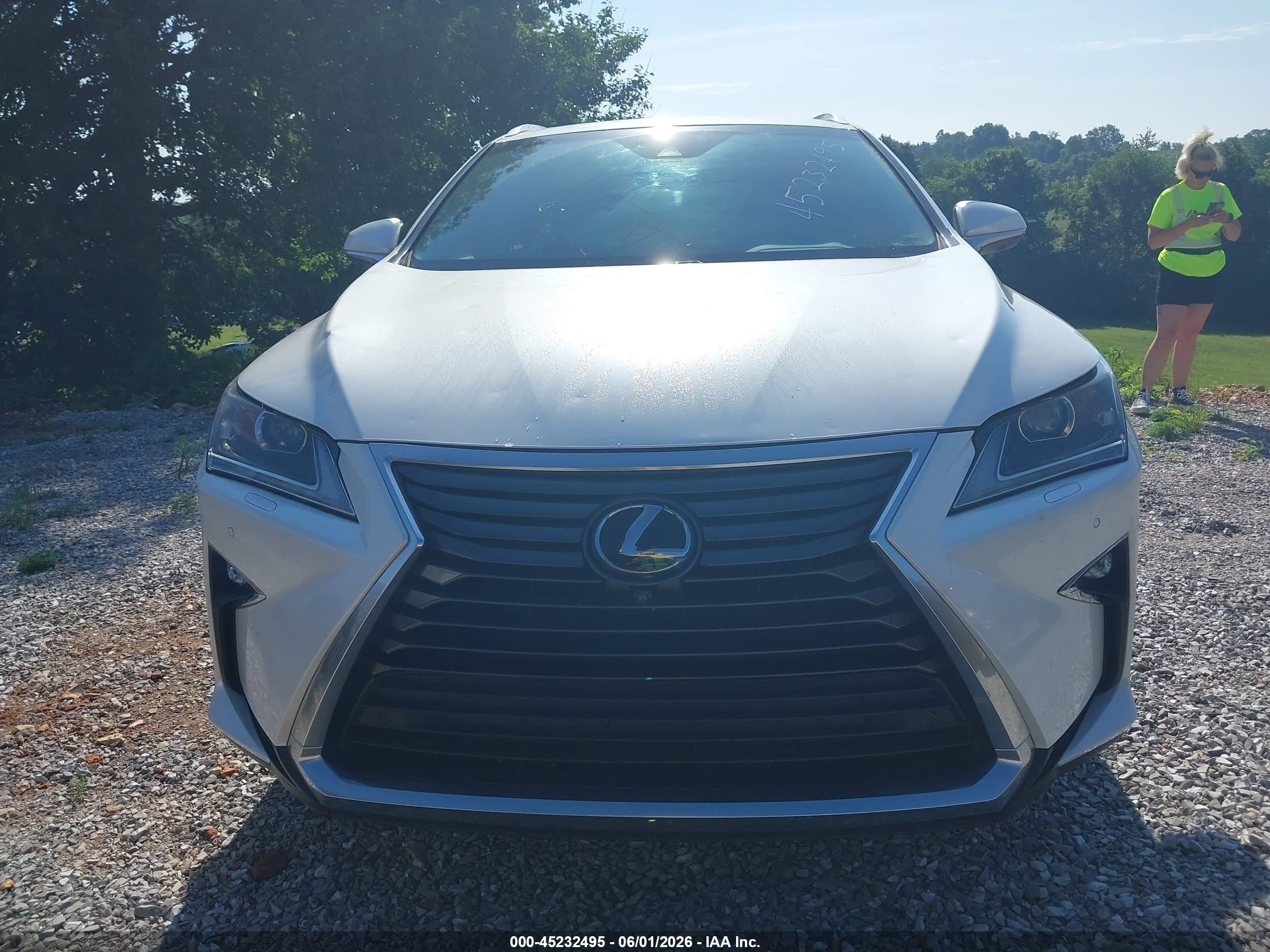 2019 Lexus Rx 350   Белый vin: 2T2BZMCA0KC182202