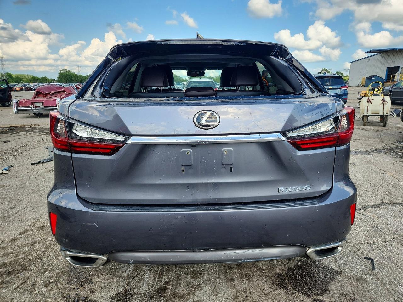 2017 Lexus Rx 350 Base Серебряный vin: 2T2BZMCA1HC061199