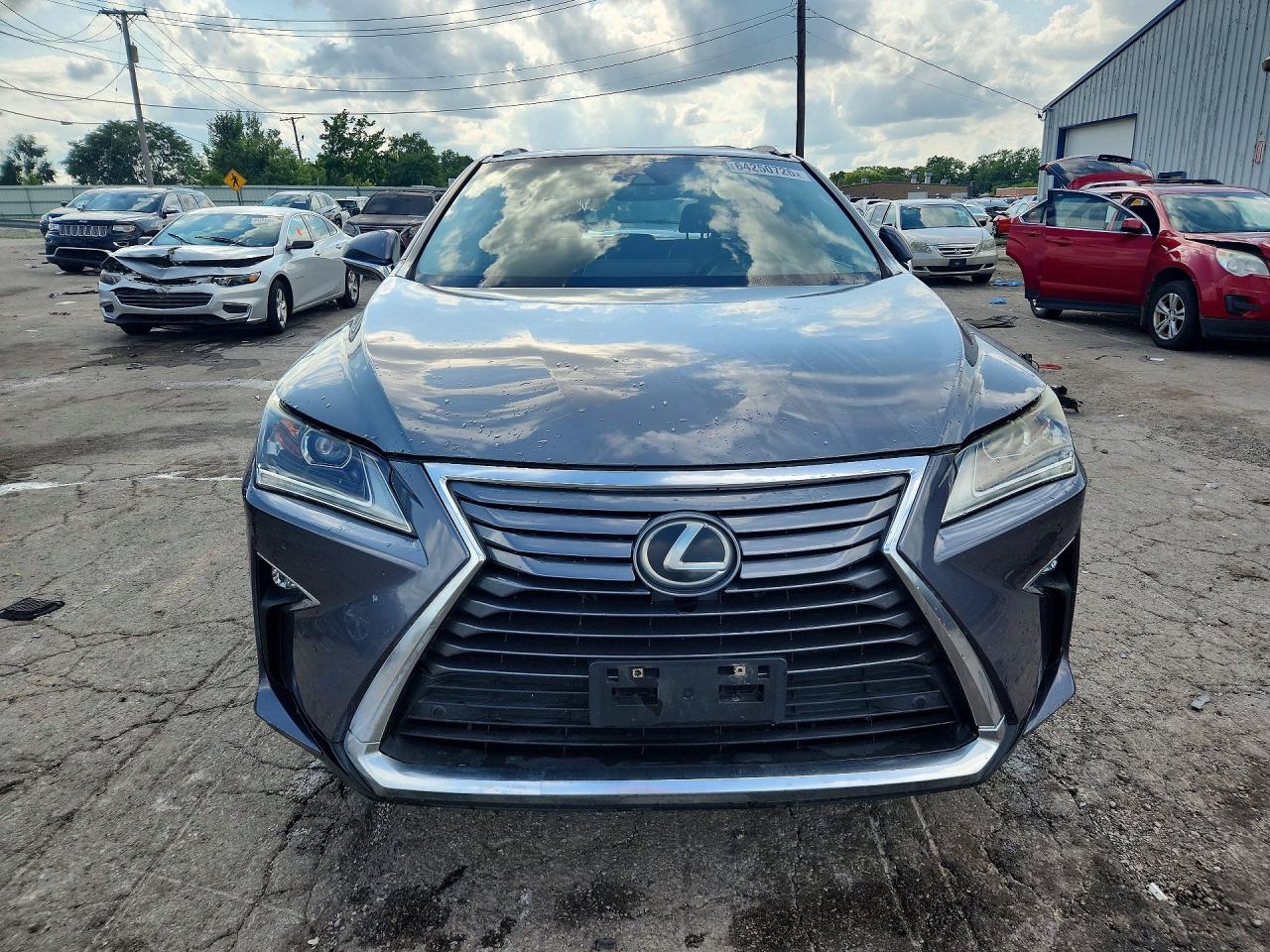 2017 Lexus Rx 350 Base Серебряный vin: 2T2BZMCA1HC061199
