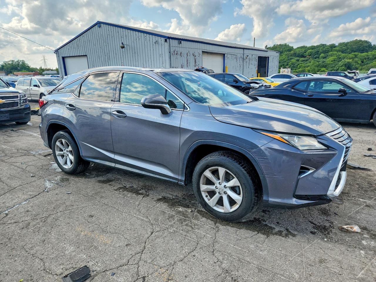 2017 Lexus Rx 350 Base Серебряный vin: 2T2BZMCA1HC061199