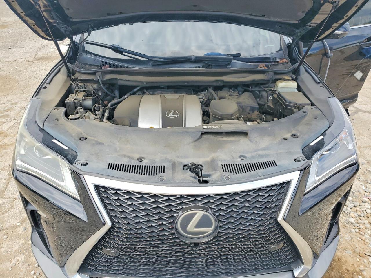 2017 Lexus Rx 350 F Sport Black vin: 2T2BZMCA1HC065107