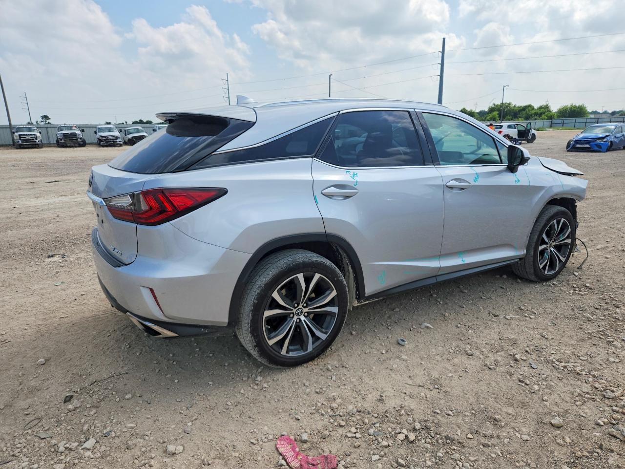 2019 Lexus Rx 350 Base Silver vin: 2T2BZMCA1KC173833