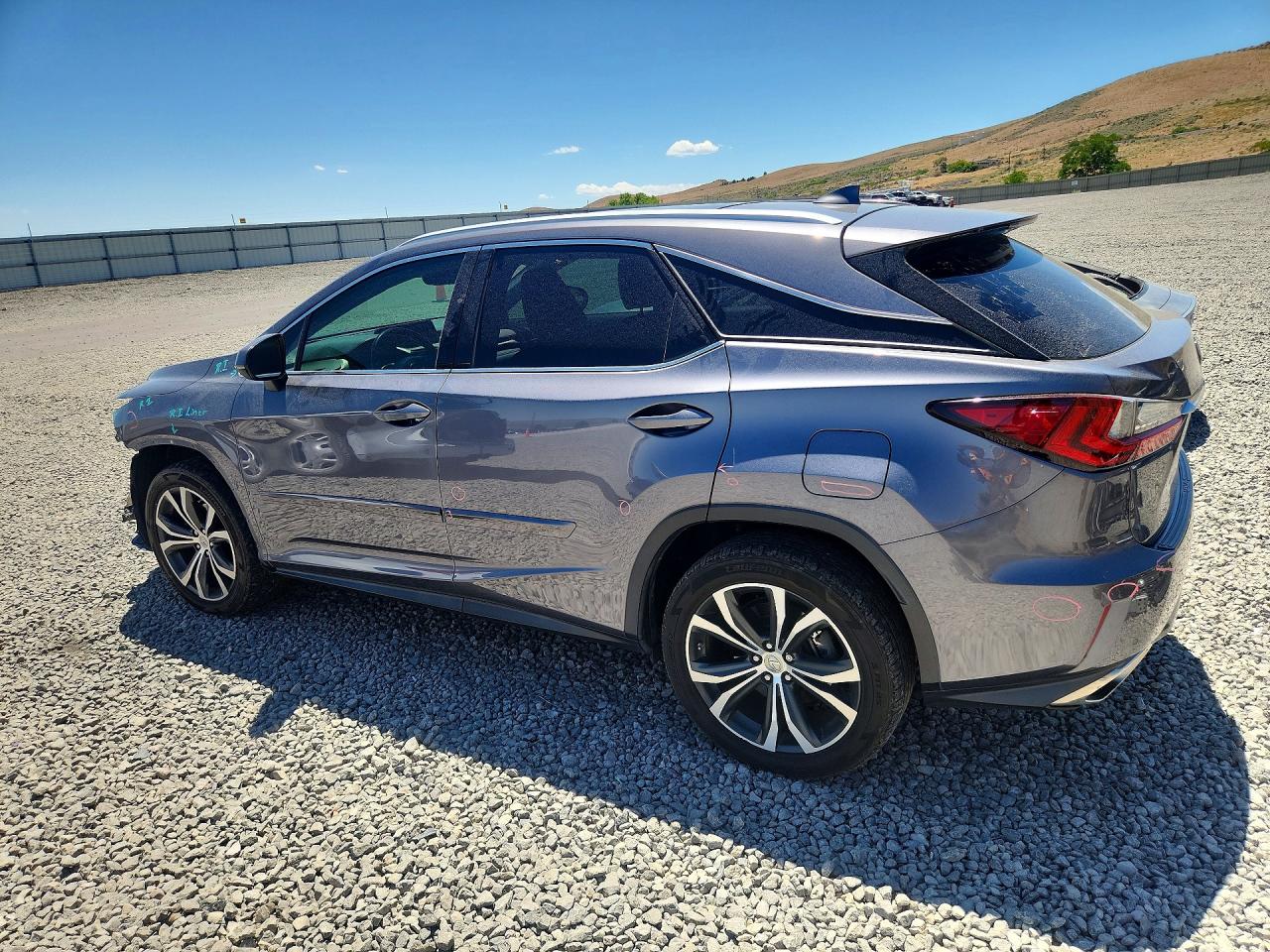 2016 Lexus Rx 350 Base Серый vin: 2T2BZMCA2GC024158